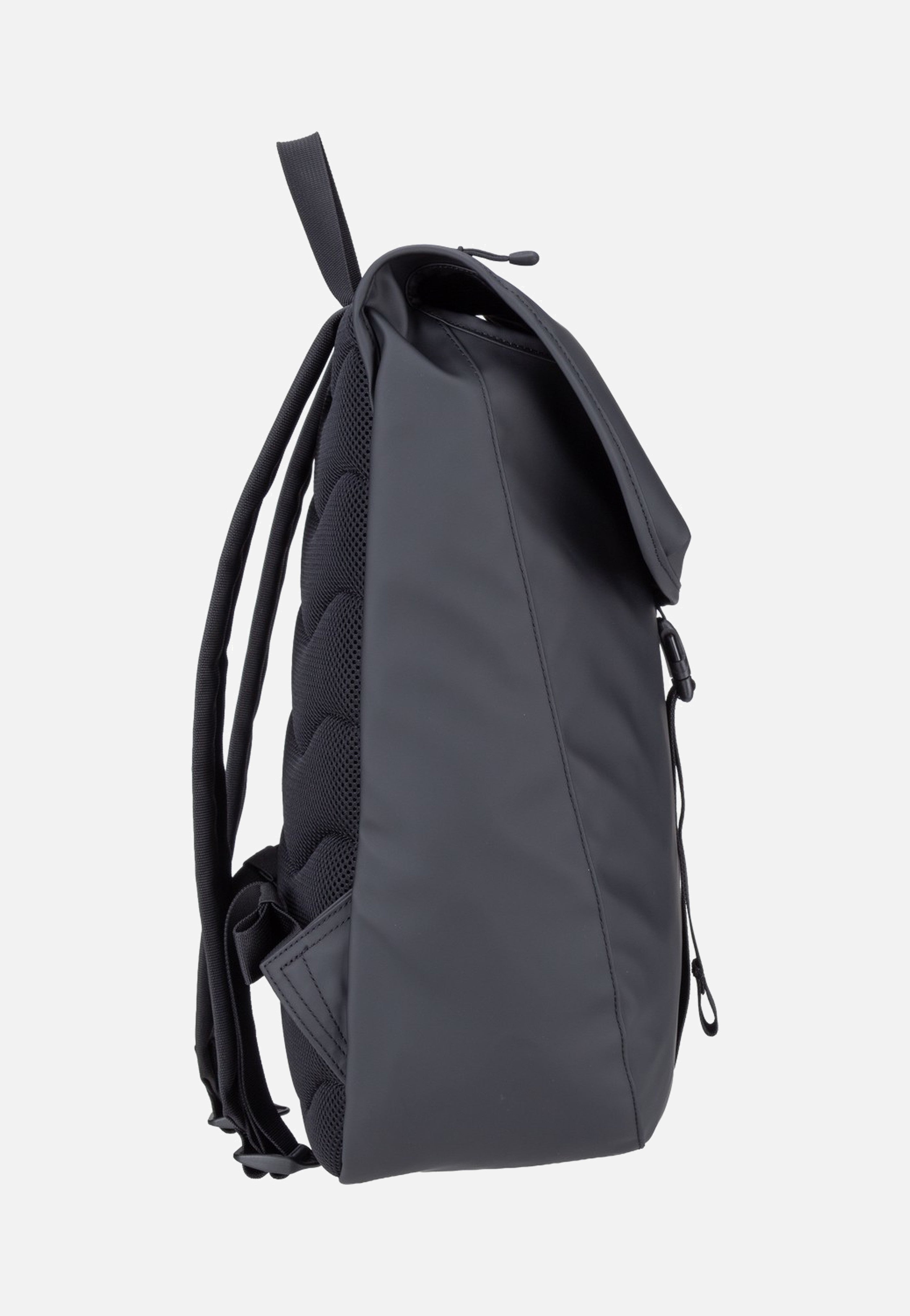 Sandqvist Stream Lid 14' Black Rucksack