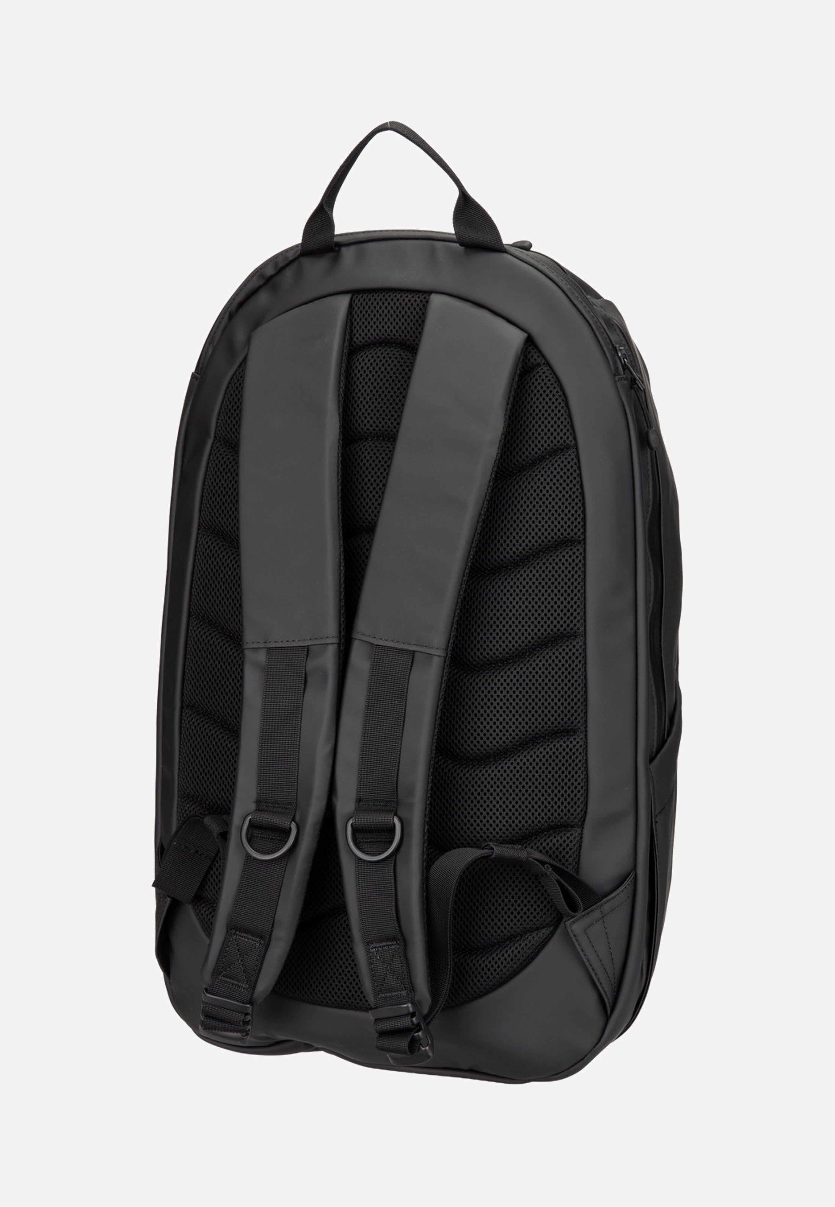 Sandqvist Stream Zipper Black Backpack