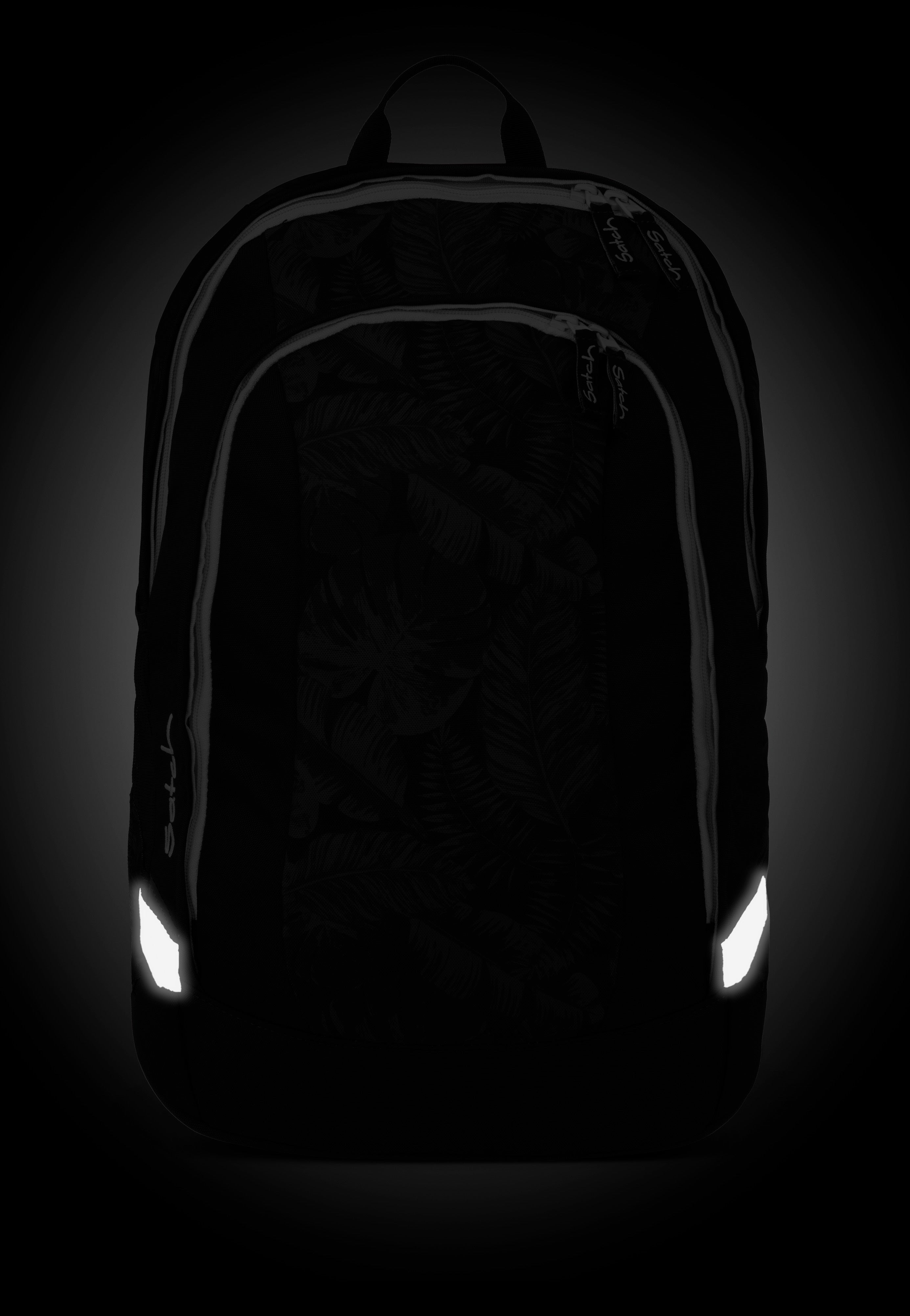 satch Air Midnight Jungle School Bag
