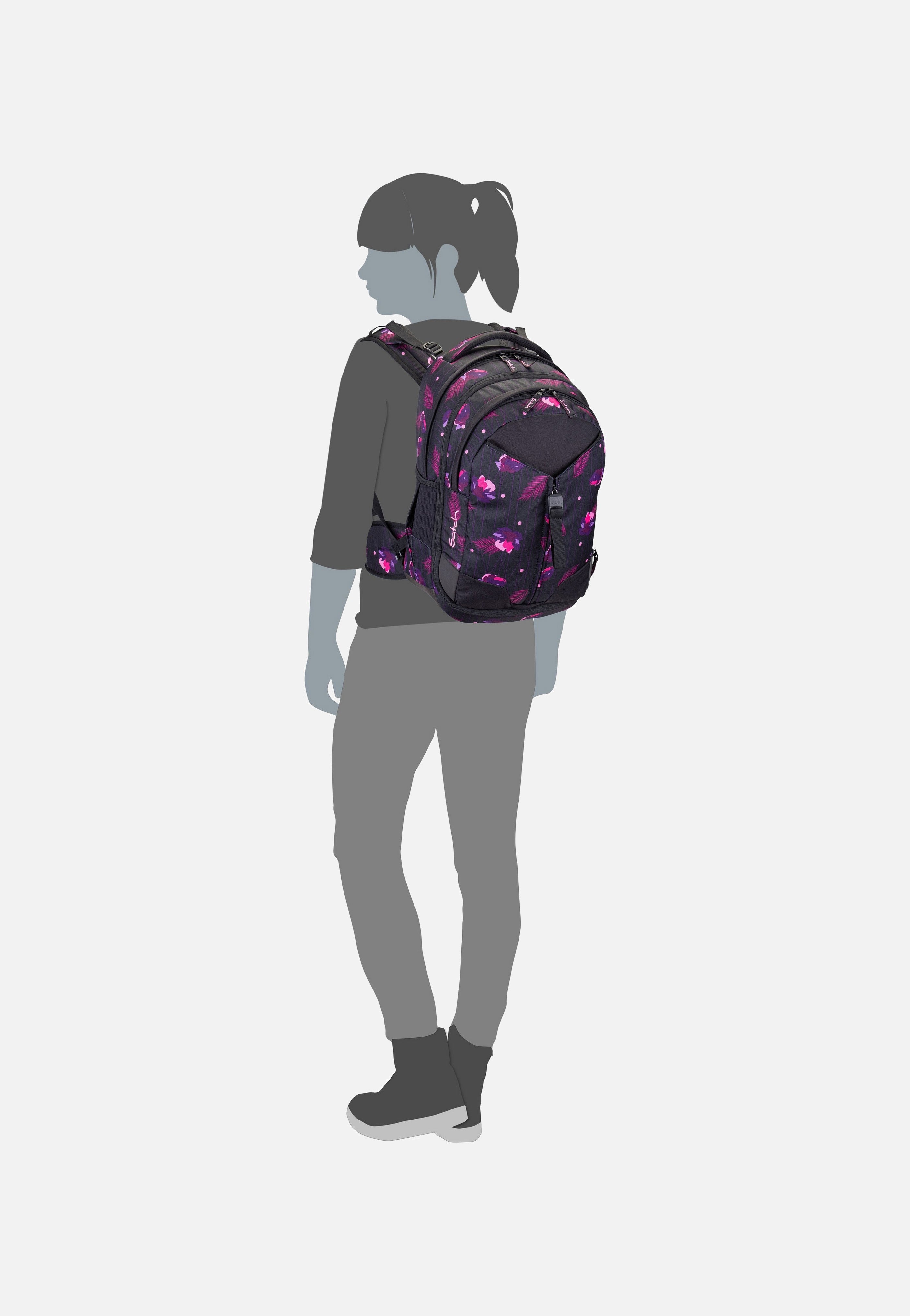 satch satch Match Blackjack School Bag