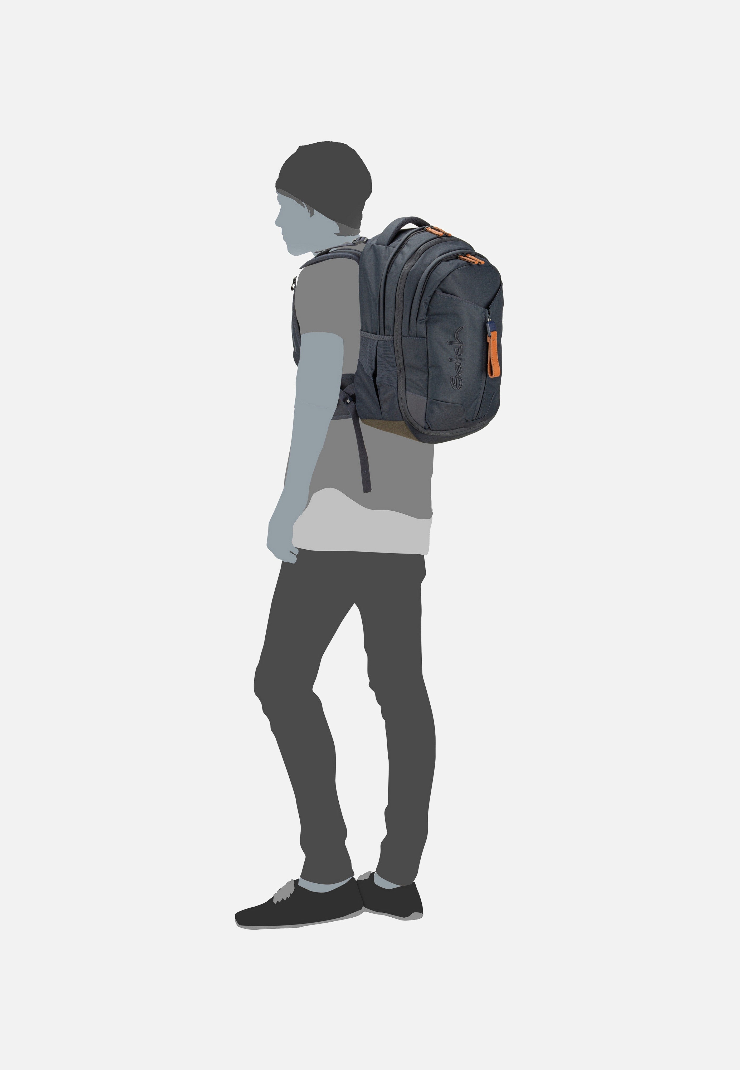 satch satch Match Nordic Edition Nordic Ruby School Bag