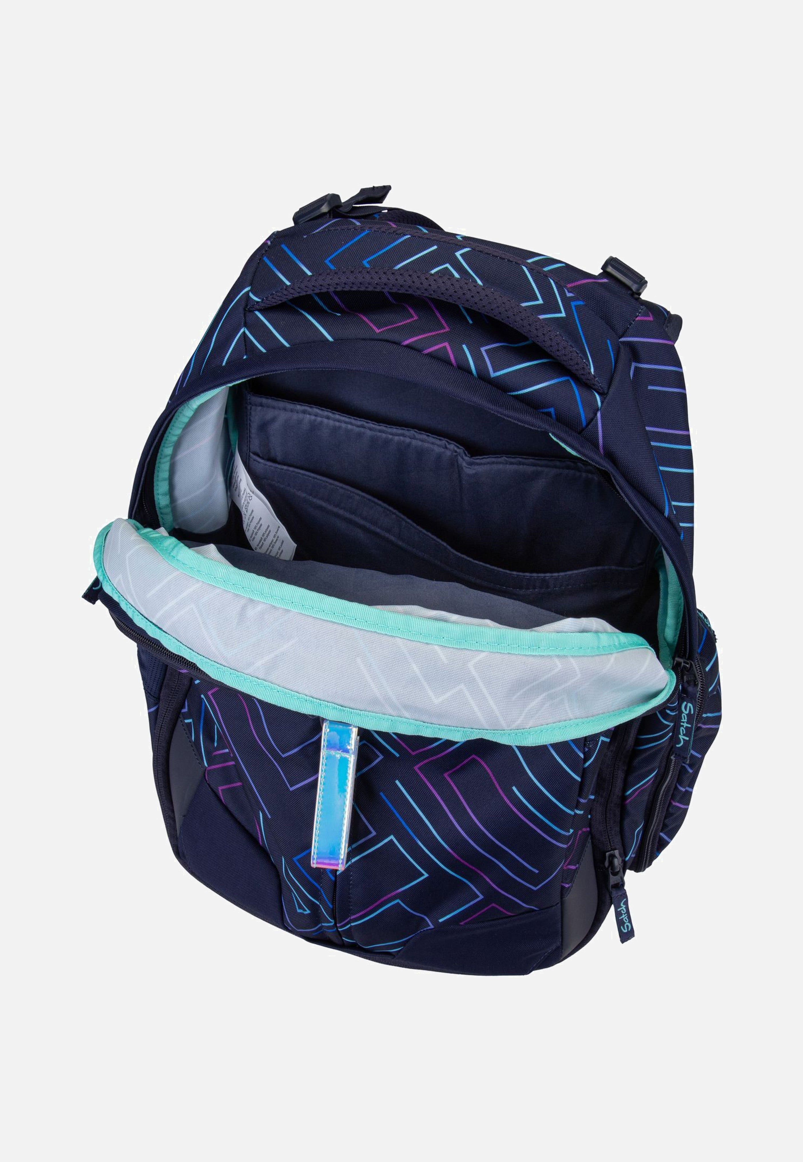 satch satch Match Purple Laser Purple Laser School Bag