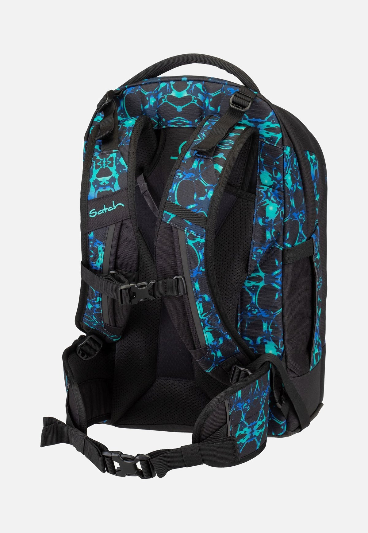 satch satch Pack Caleido Blue Schulranzen