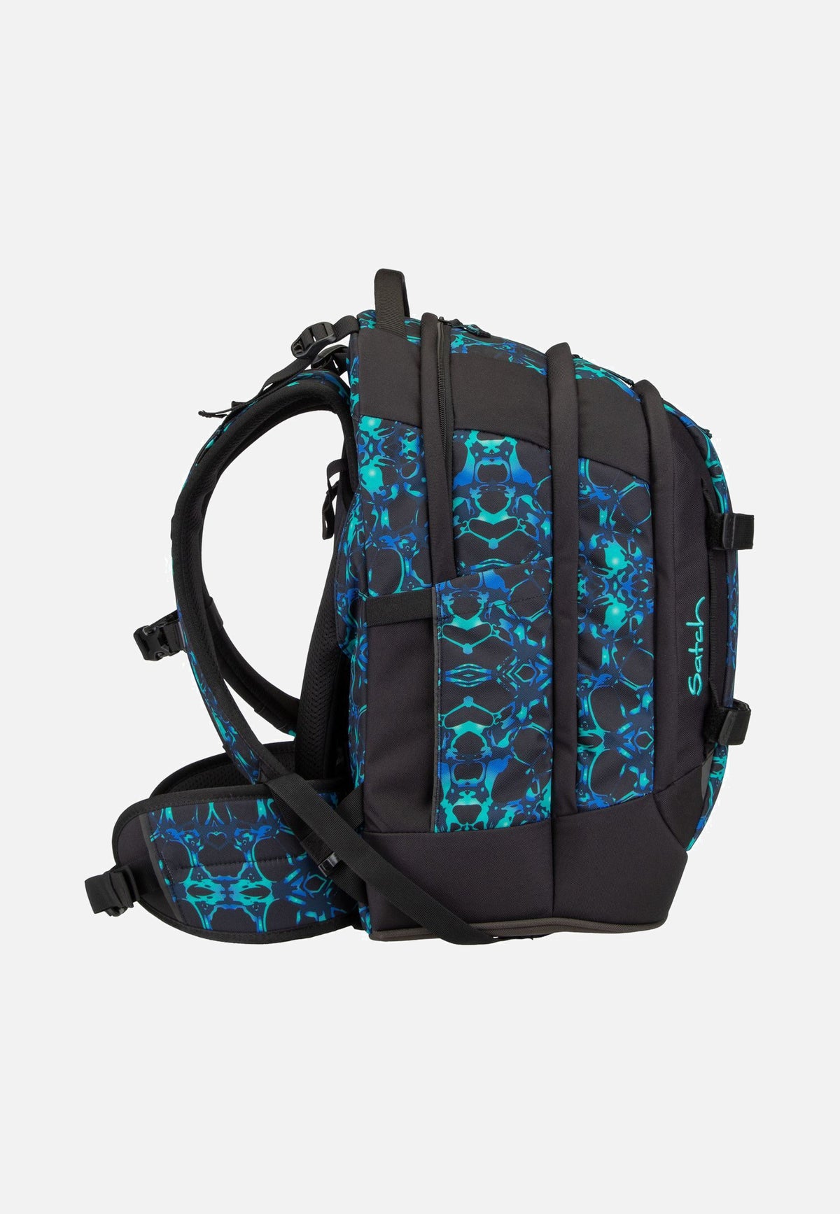 satch satch Pack Caleido Blue Schulranzen