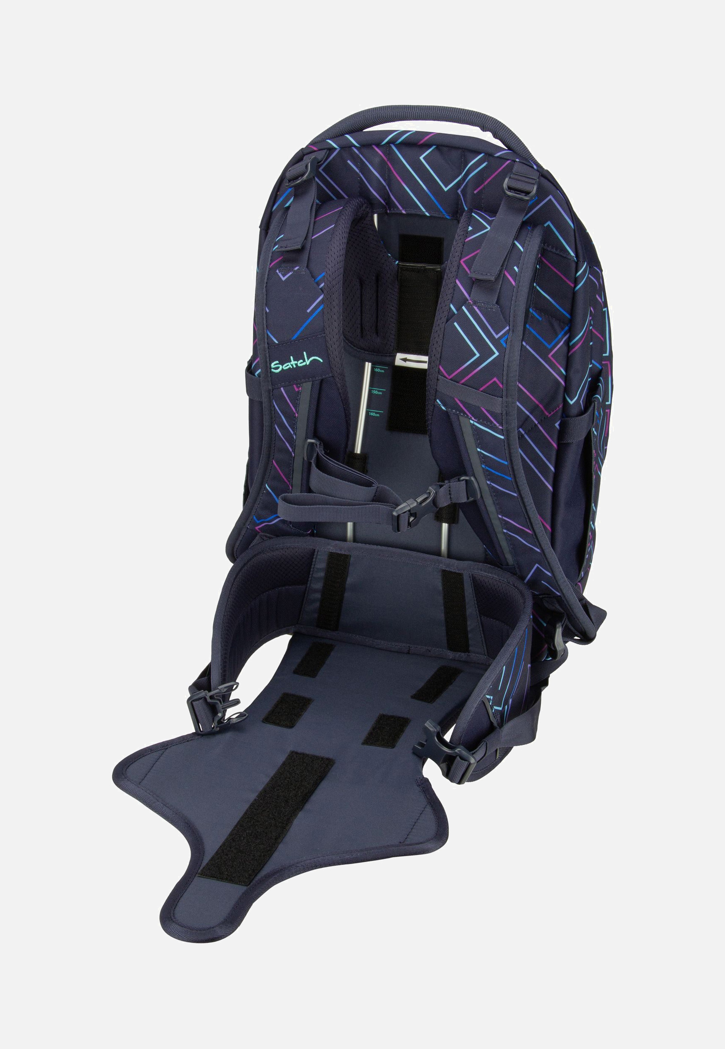 satch satch Pack Purple Laser Purple Laser School Bag