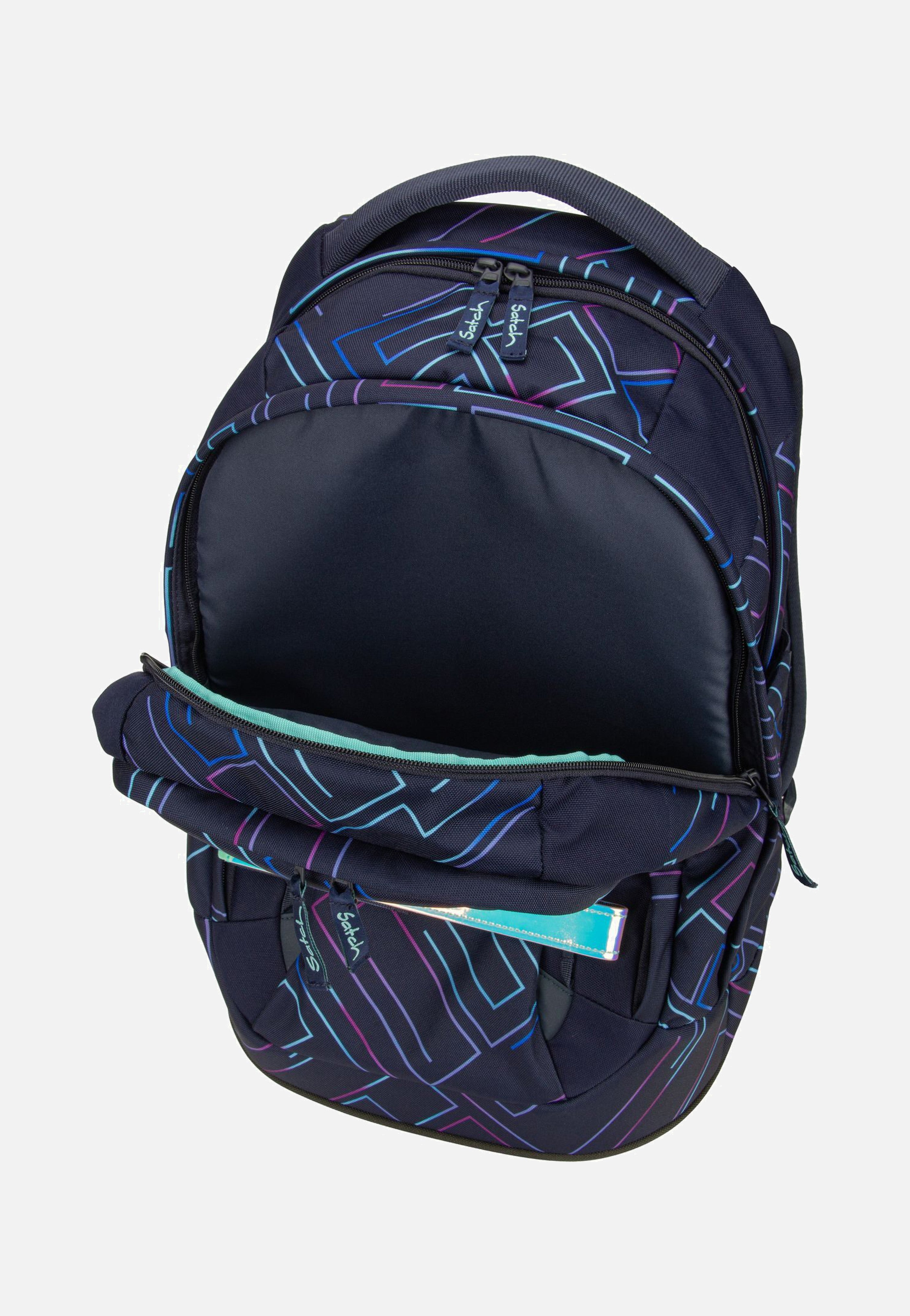 satch satch Pack Purple Laser Purple Laser School Bag