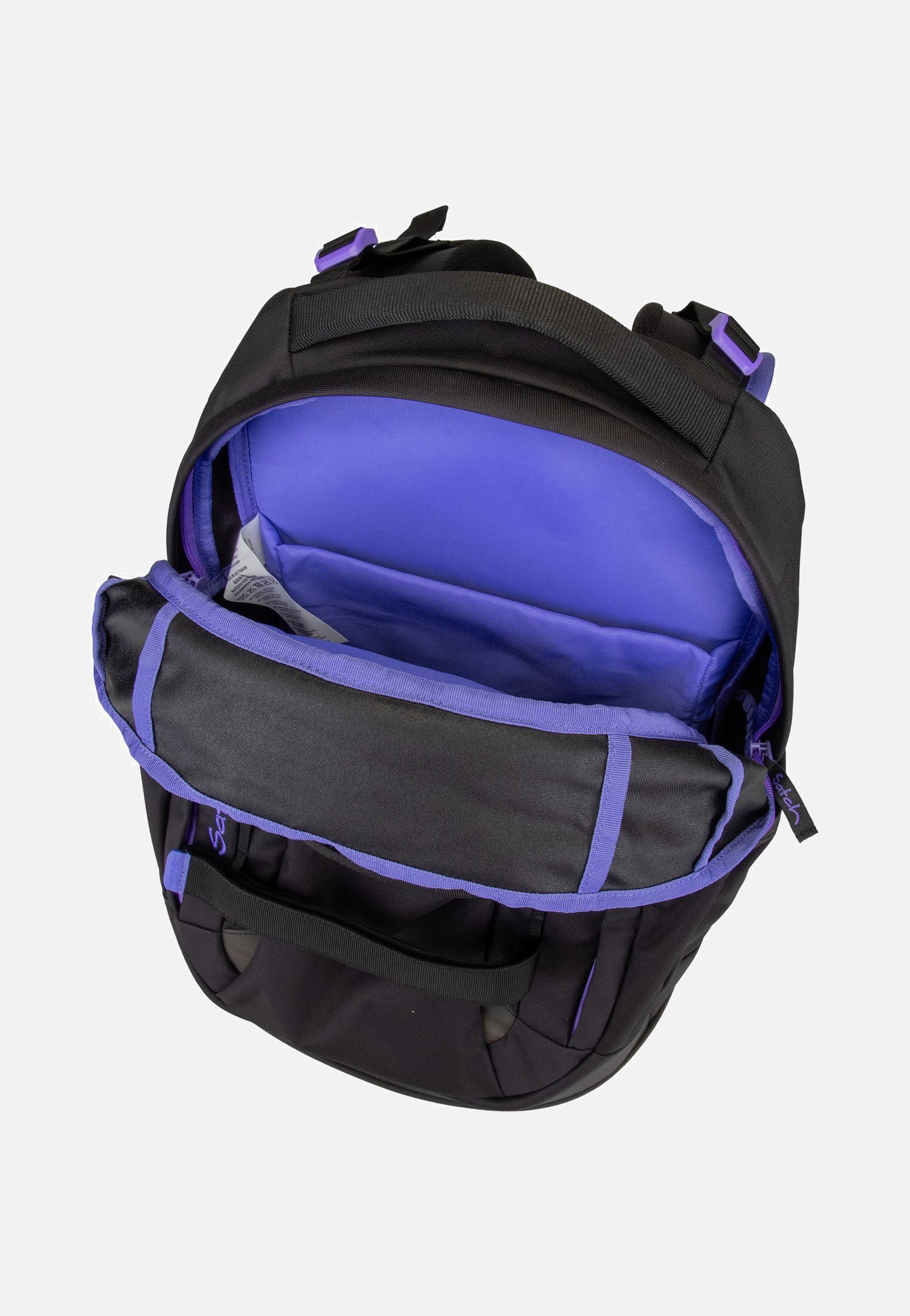 satch satch Pack Purple Phantom School Bag