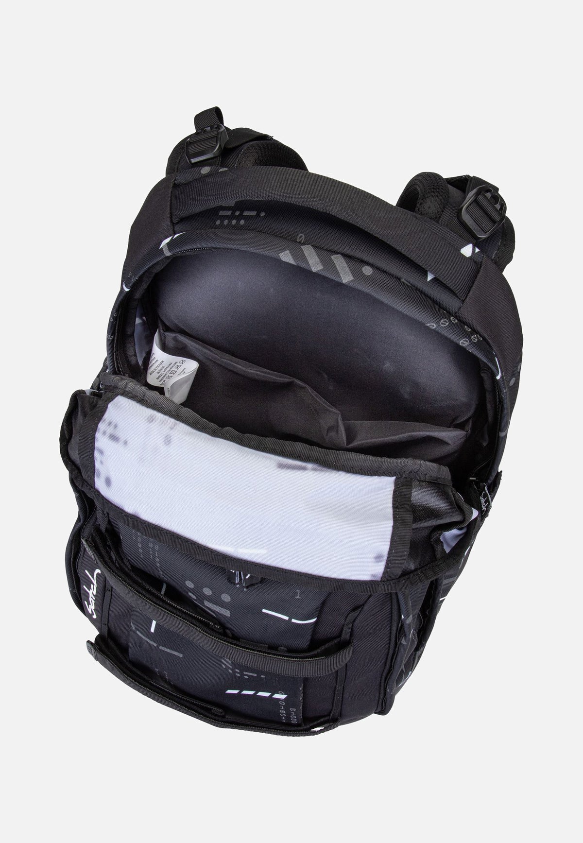 satch satch Pack Reflective Ninja Matrix School Bag
