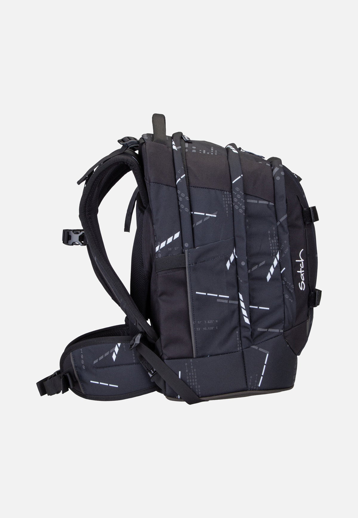satch satch Pack Reflective Ninja Matrix School Bag