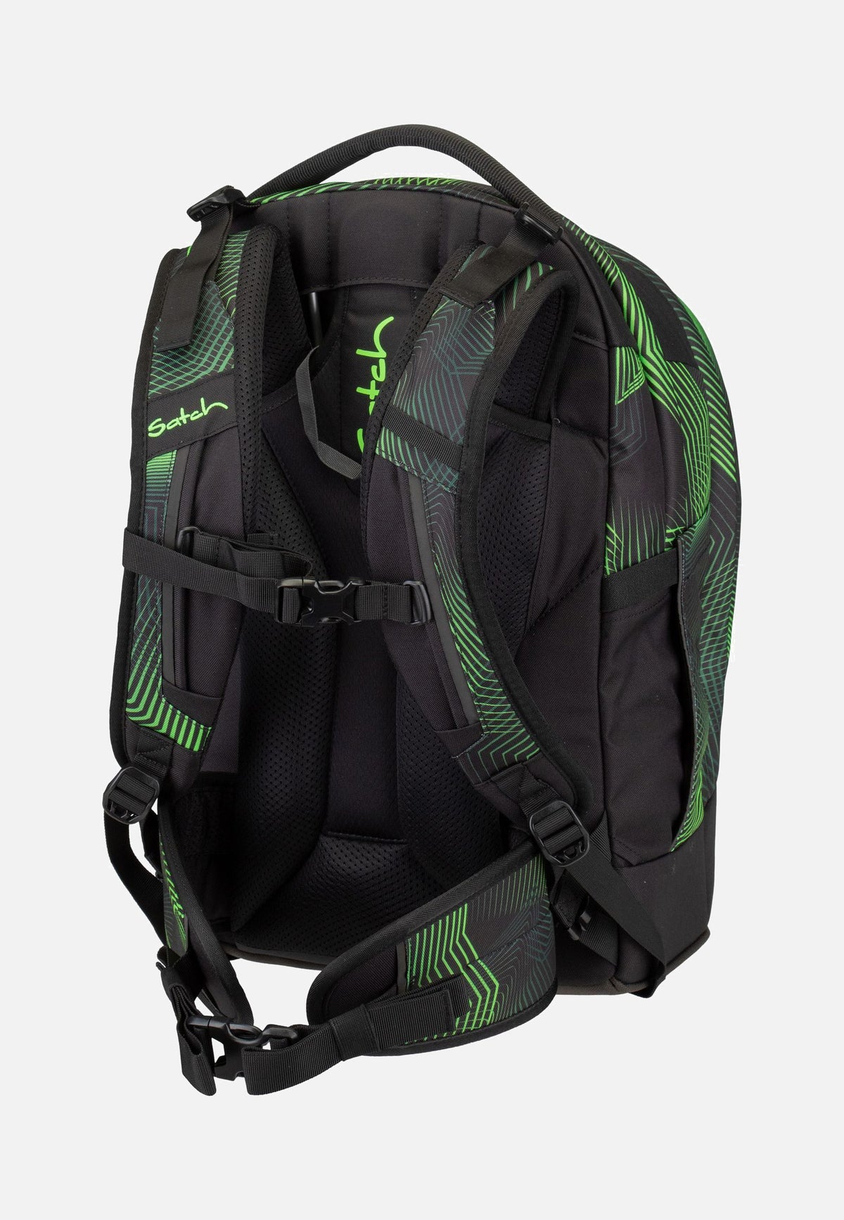 satch satch Pack Seismic Green School Bag
