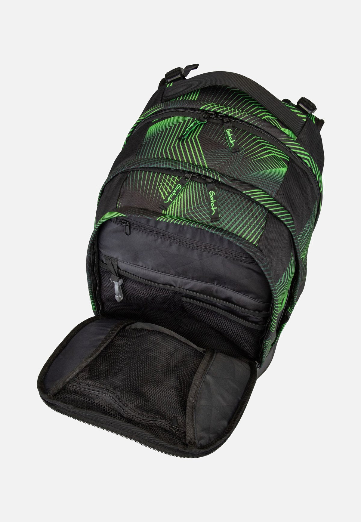 satch satch Pack Seismic Green School Bag
