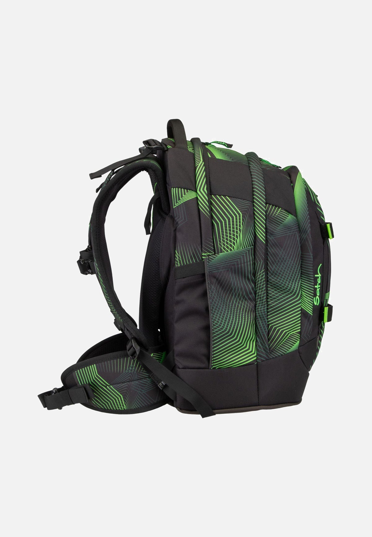 satch satch Pack Seismic Green School Bag
