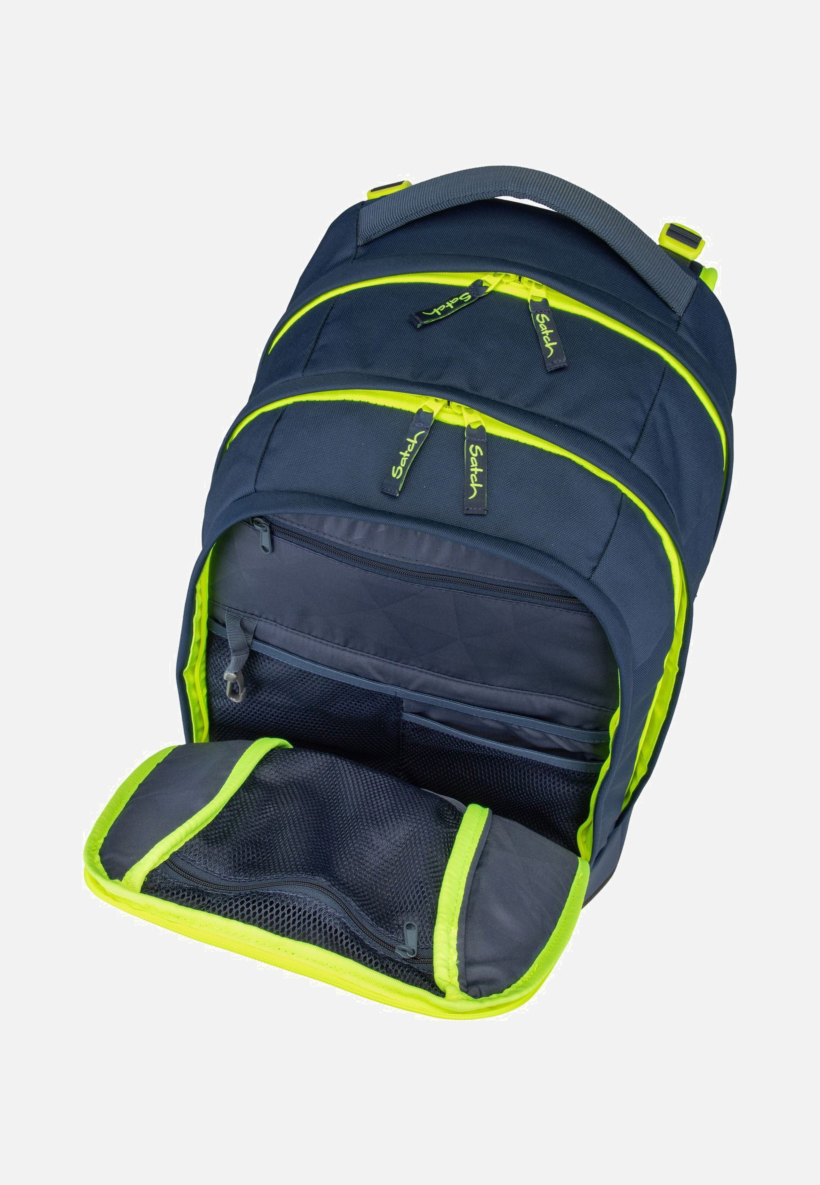 satch satch Pack Toxic Yellow School Bag