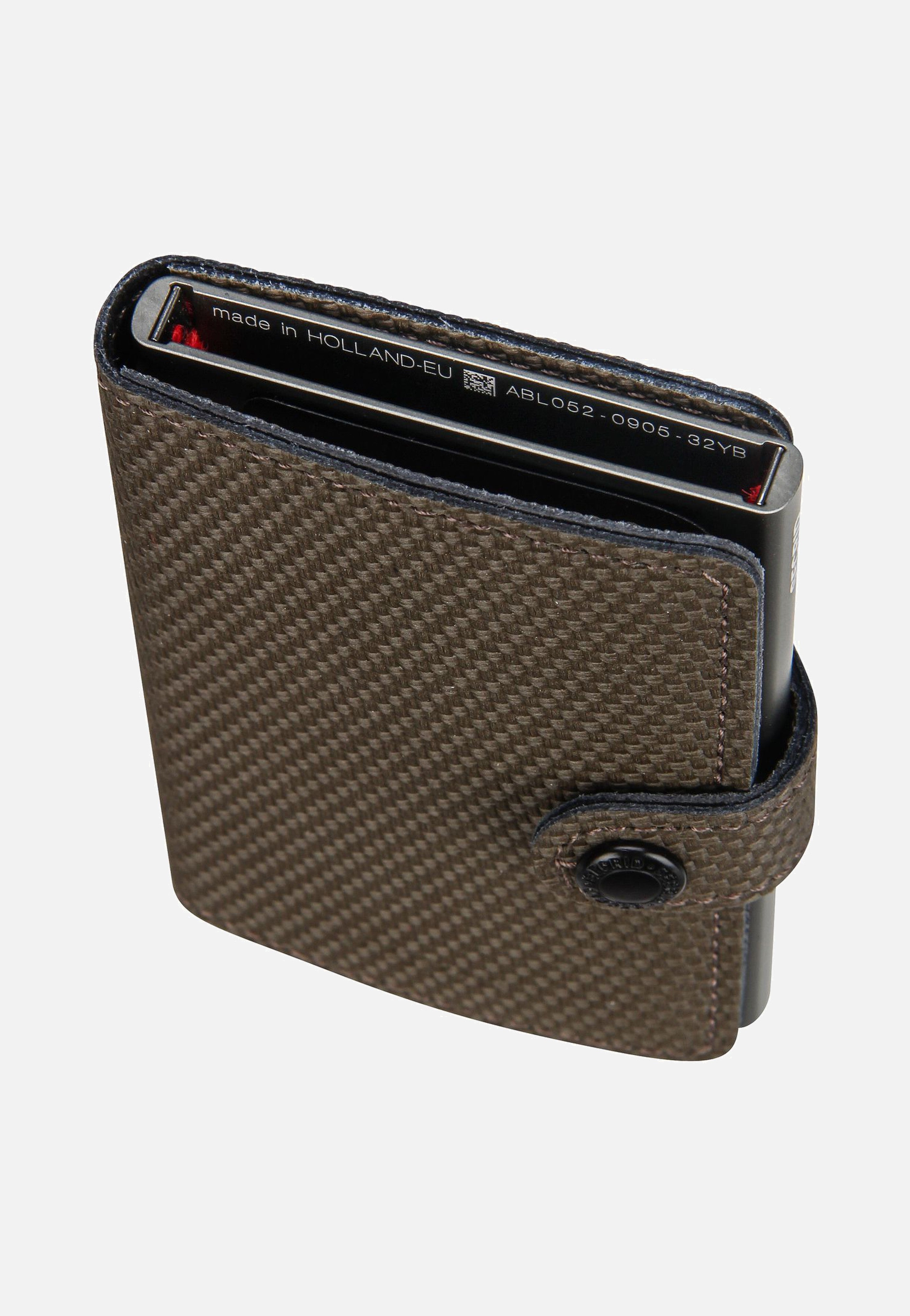 Secrid Miniwallet Carbon Khaki Portemonnaie
