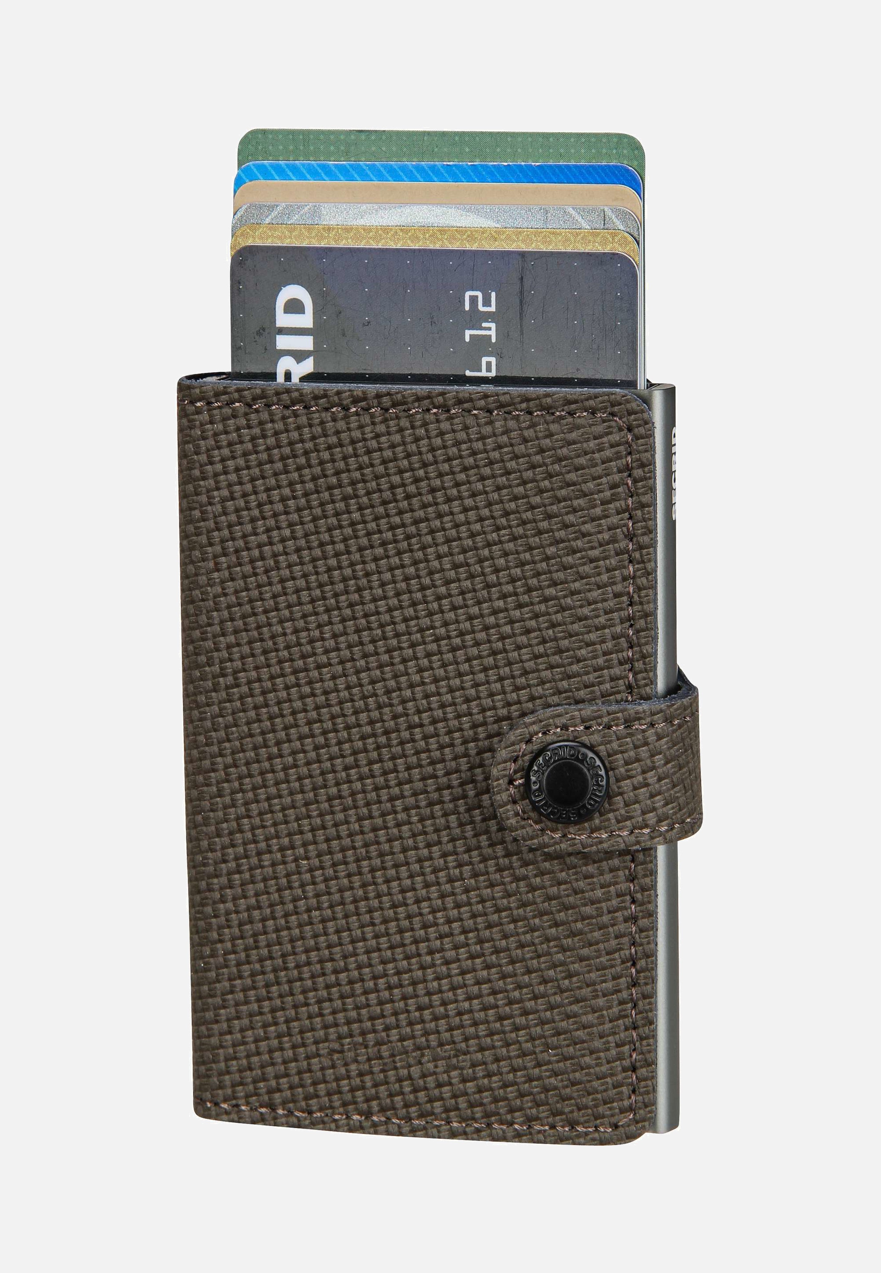 Secrid Miniwallet Carbon Khaki Portemonnaie