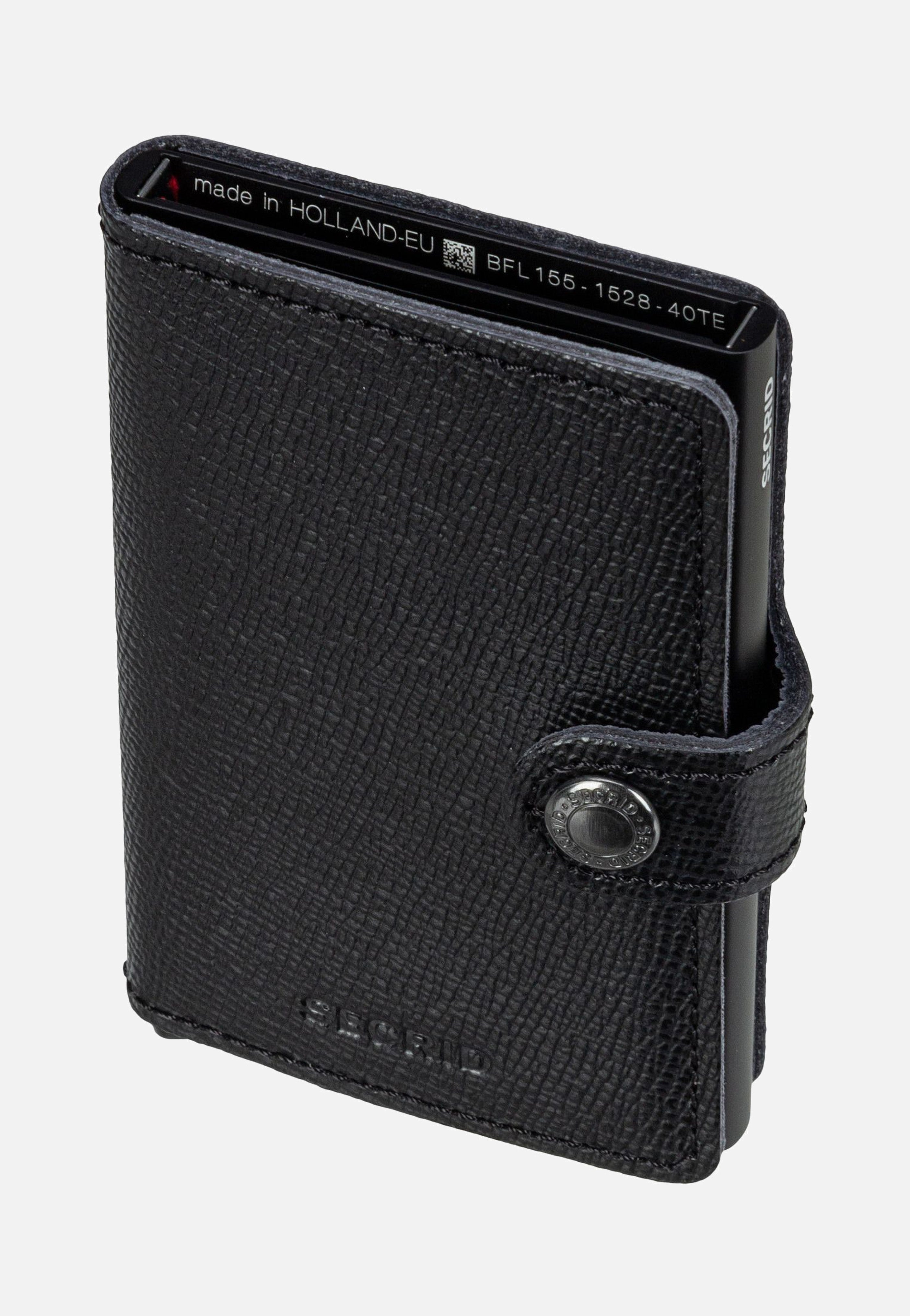 Secrid Miniwallet Crisple Black Portemonnaie