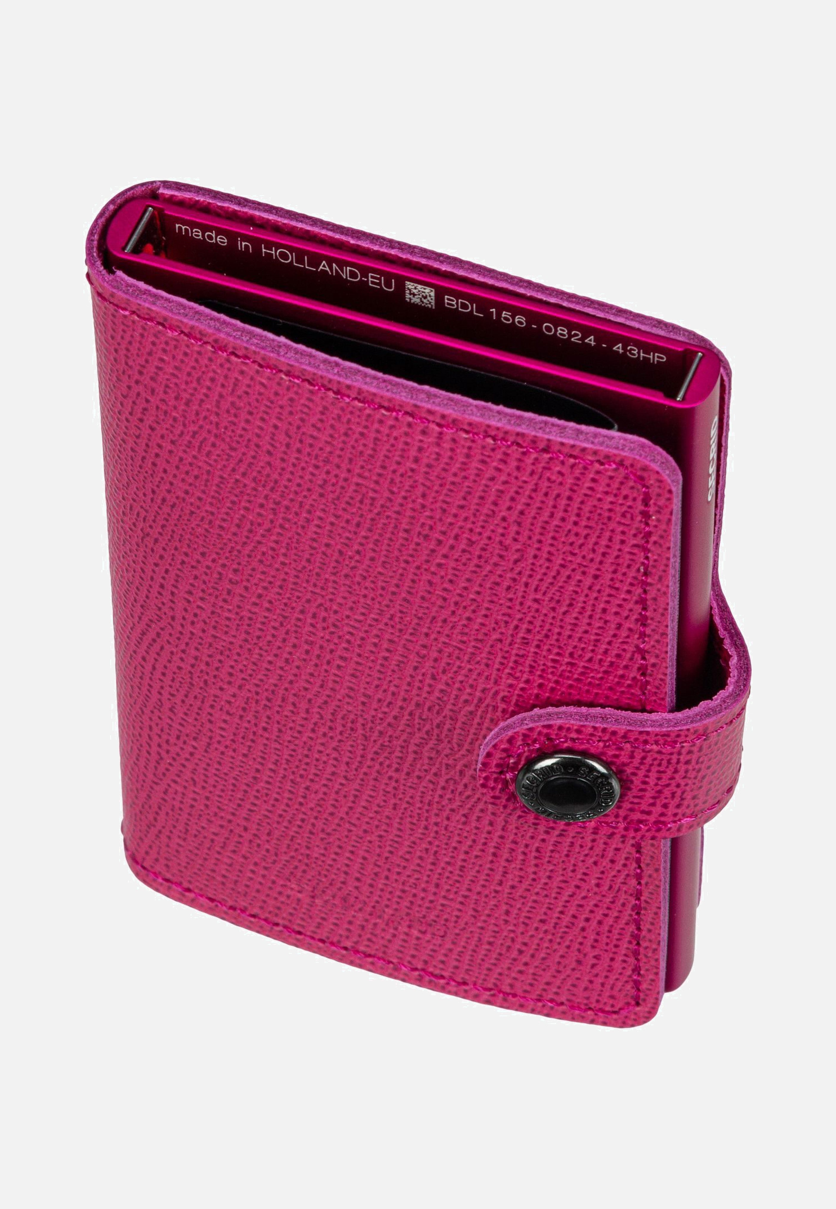 Secrid Miniwallet Crisple Fuchsia Portemonnaie