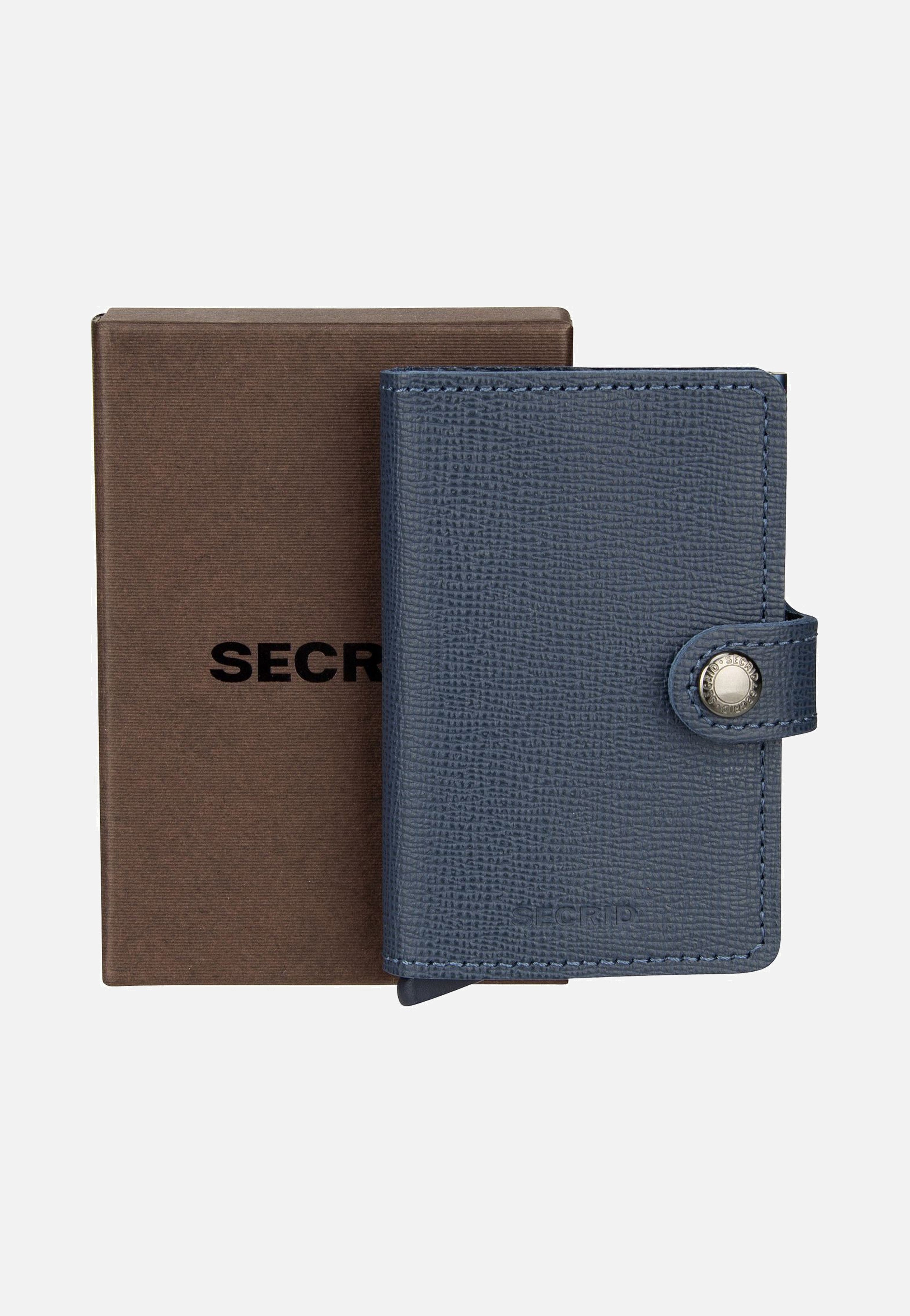 Secrid Miniwallet Crisple Navy Portemonnaie