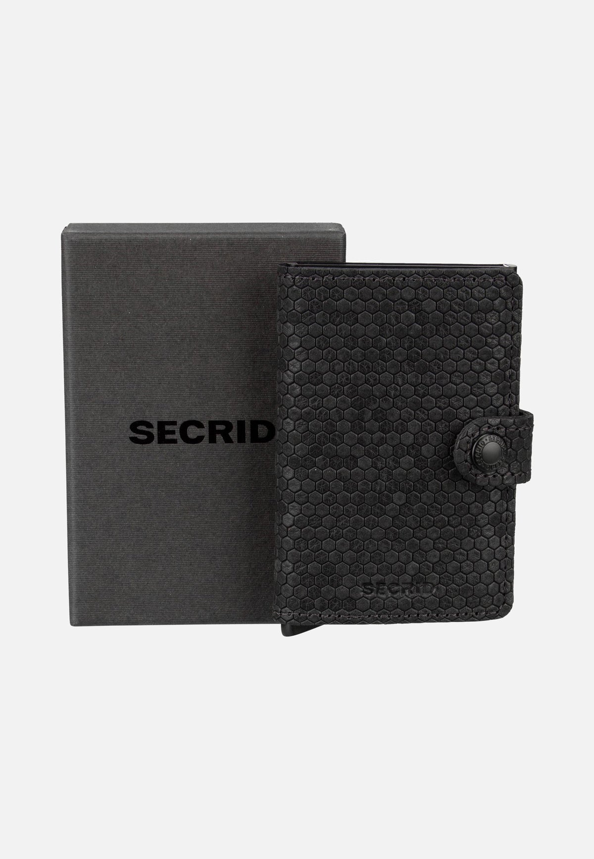 Secrid Miniwallet Hexagon Black Portemonnaie