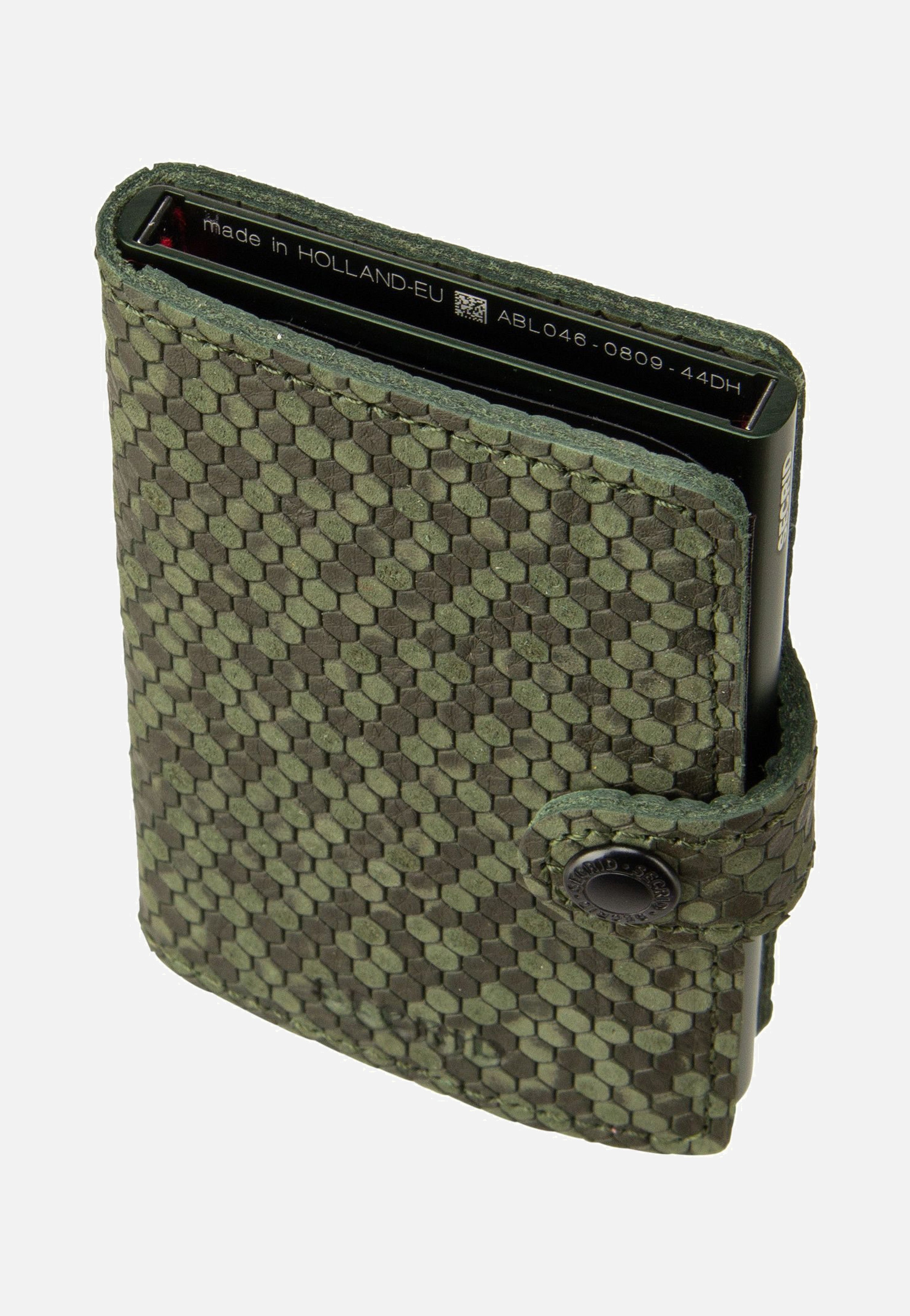 Secrid Miniwallet Hexagon Green Portemonnaie