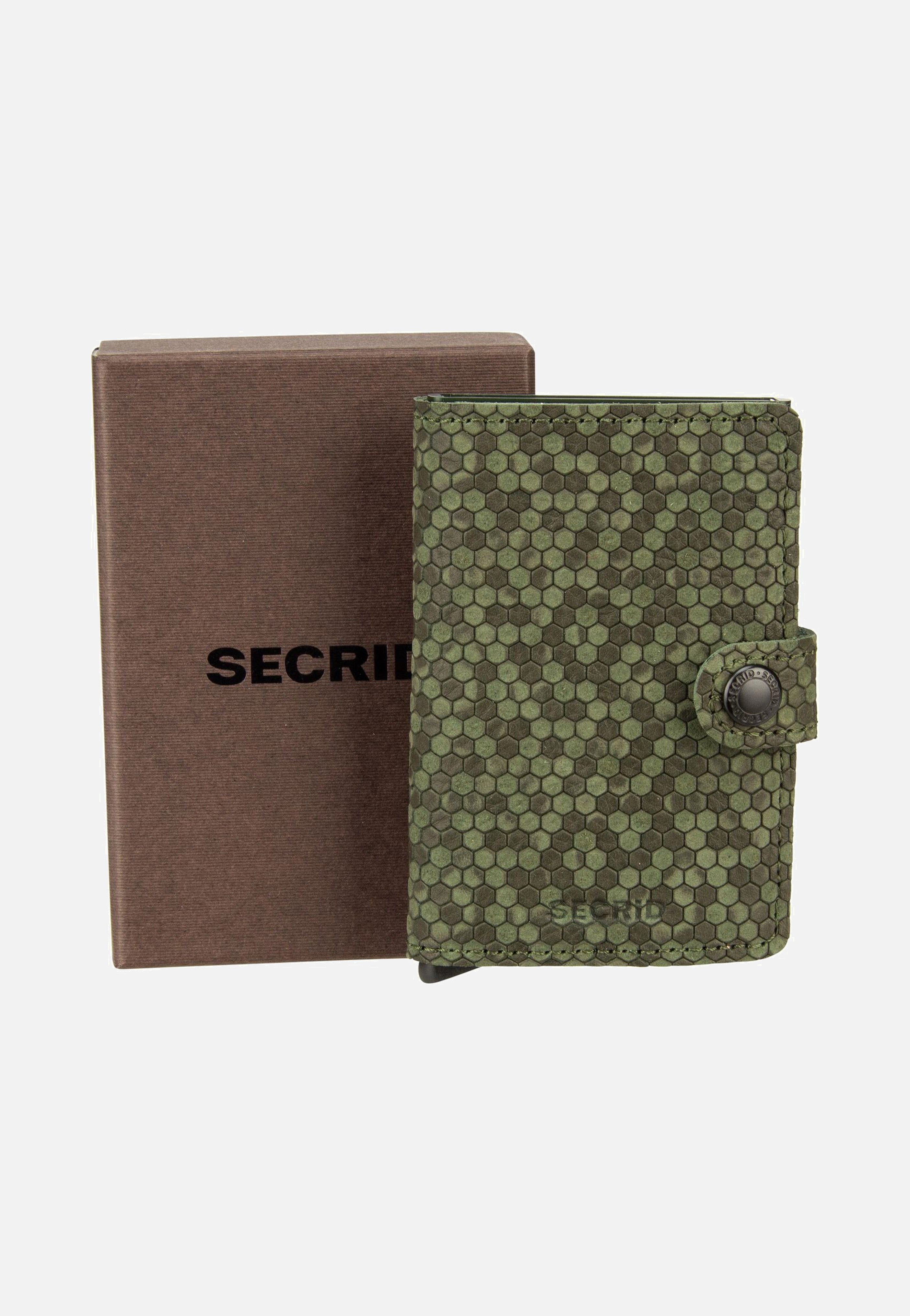 Secrid Miniwallet Hexagon Green Portemonnaie