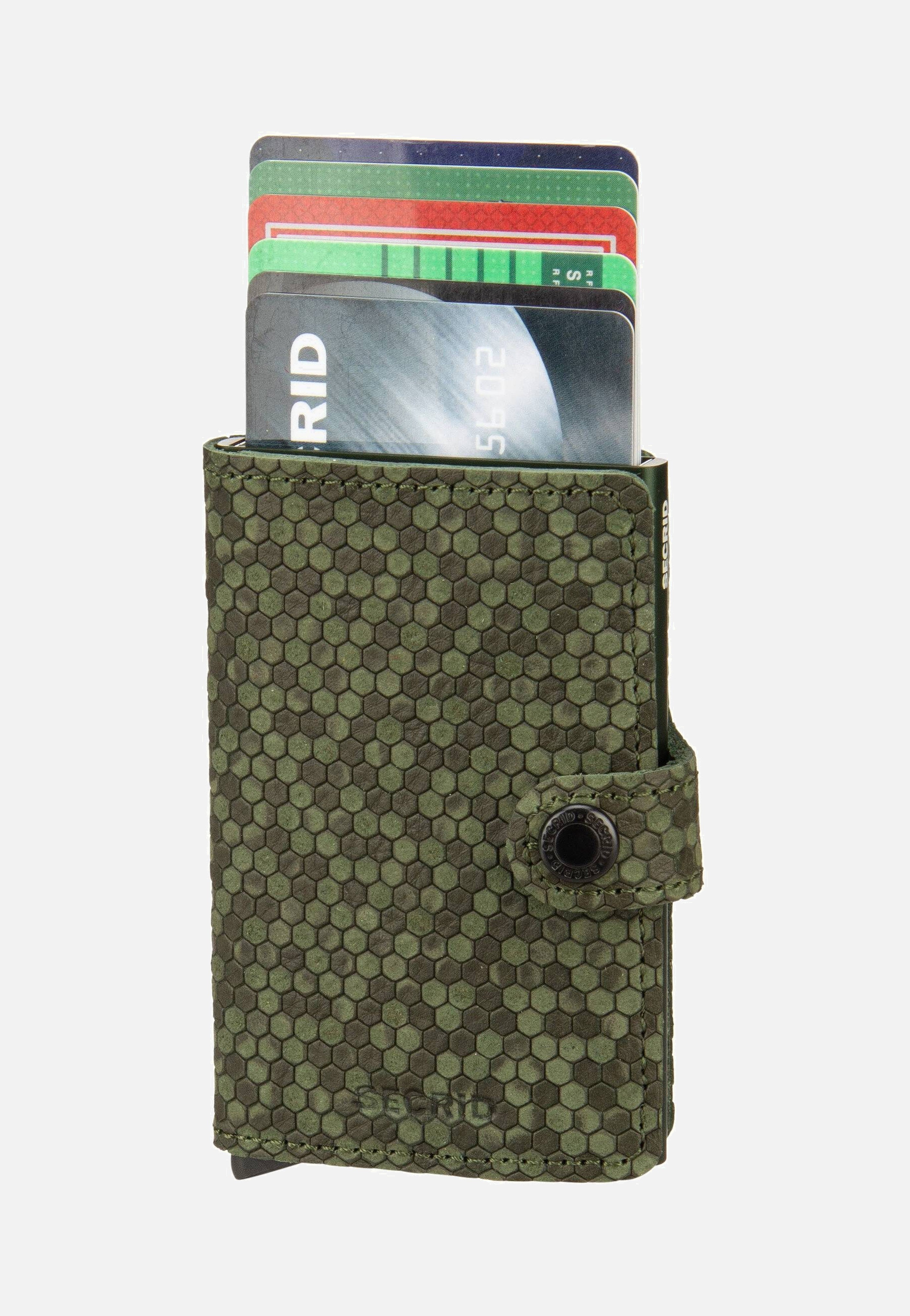 Secrid Miniwallet Hexagon Green Portemonnaie