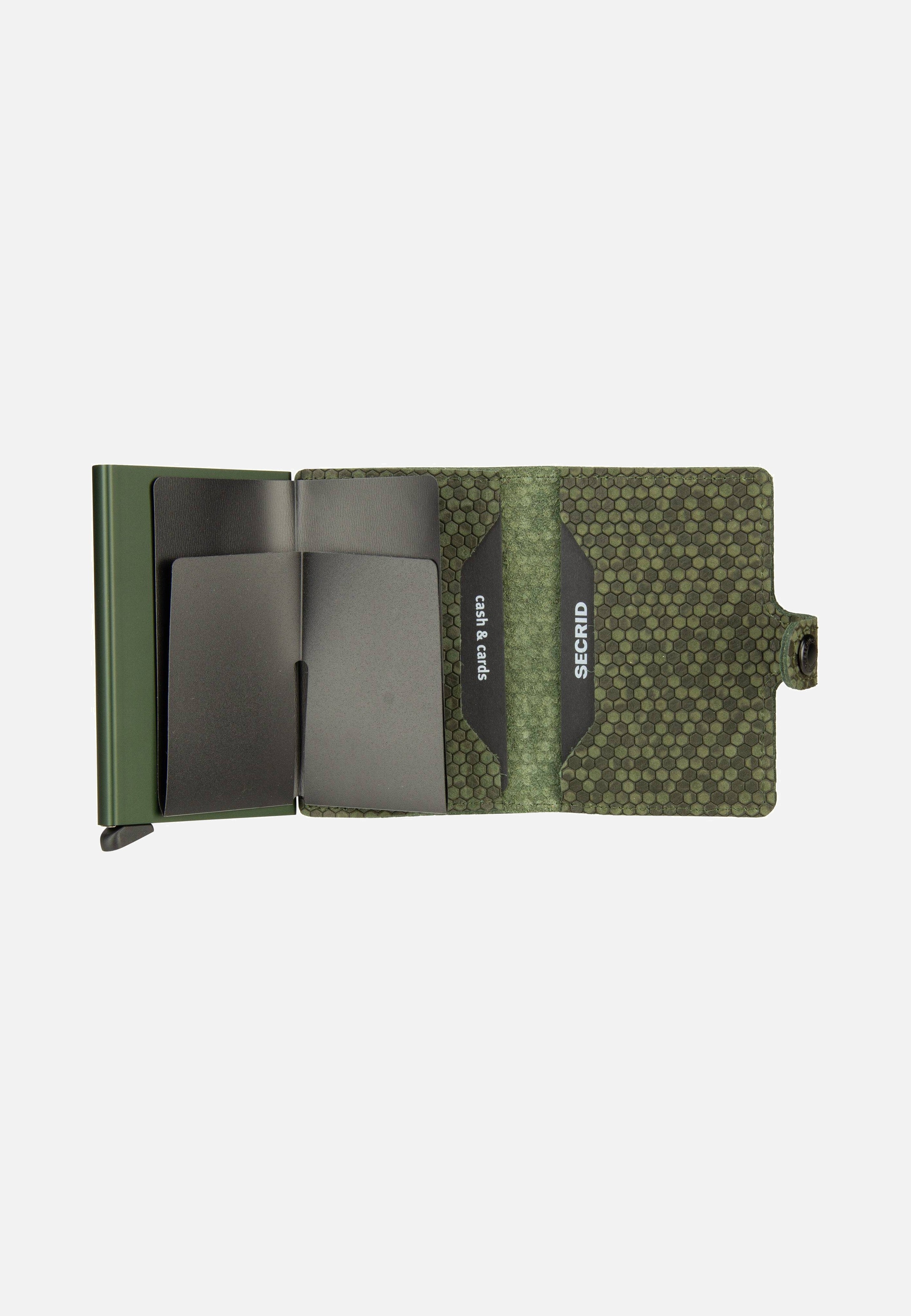 Secrid Miniwallet Hexagon Green Portemonnaie