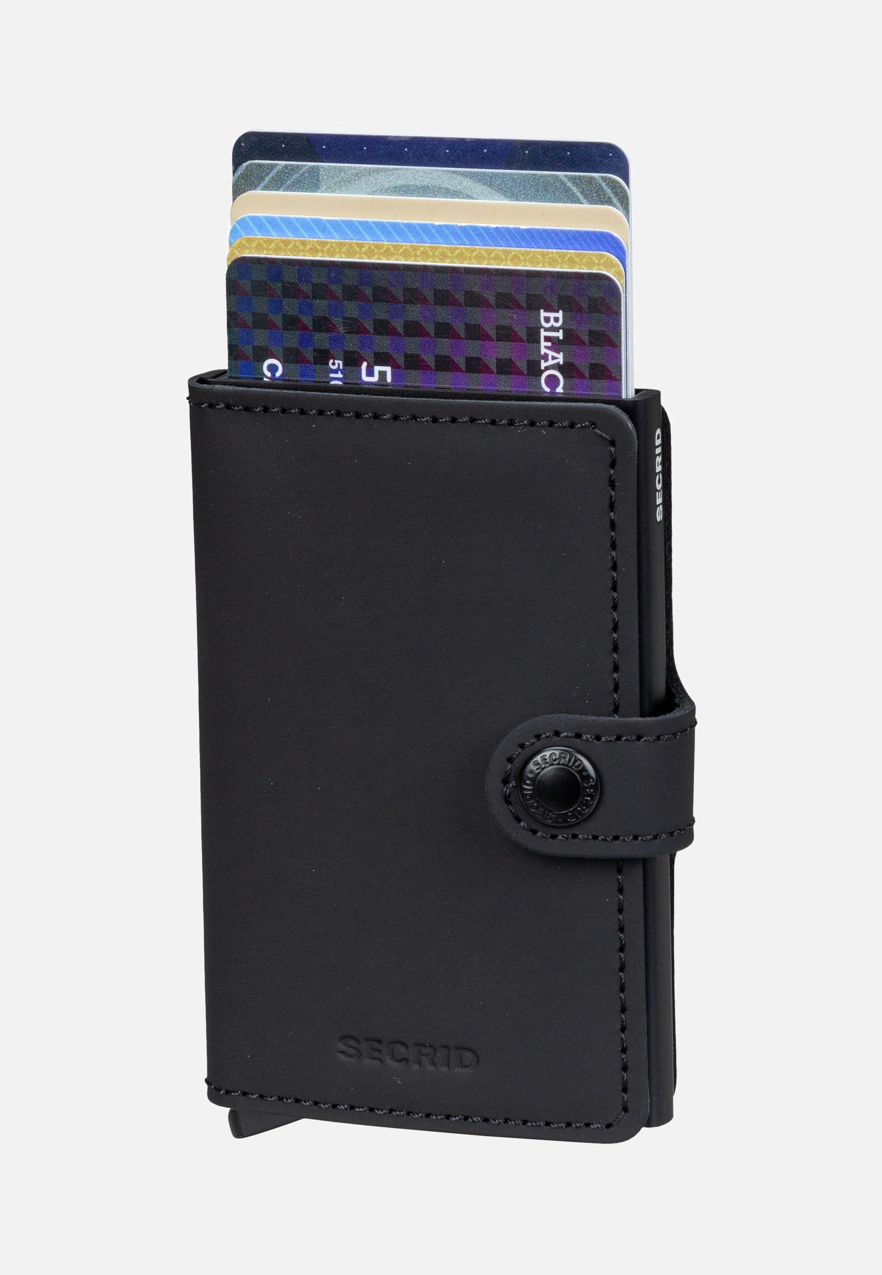 Secrid Miniwallet Matte Black Portemonnaie