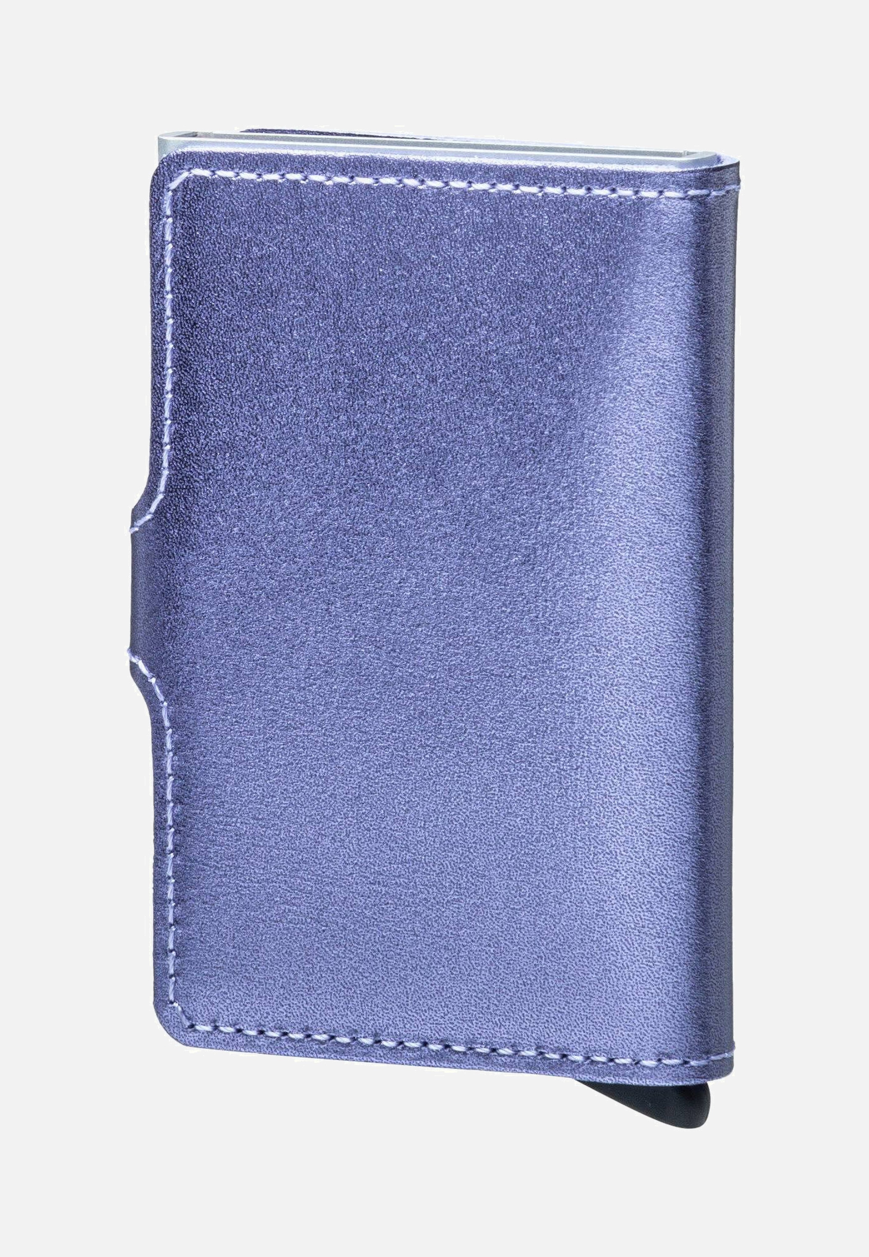 Secrid Miniwallet Metallic Metallic Lila-Silver Portemonnaie