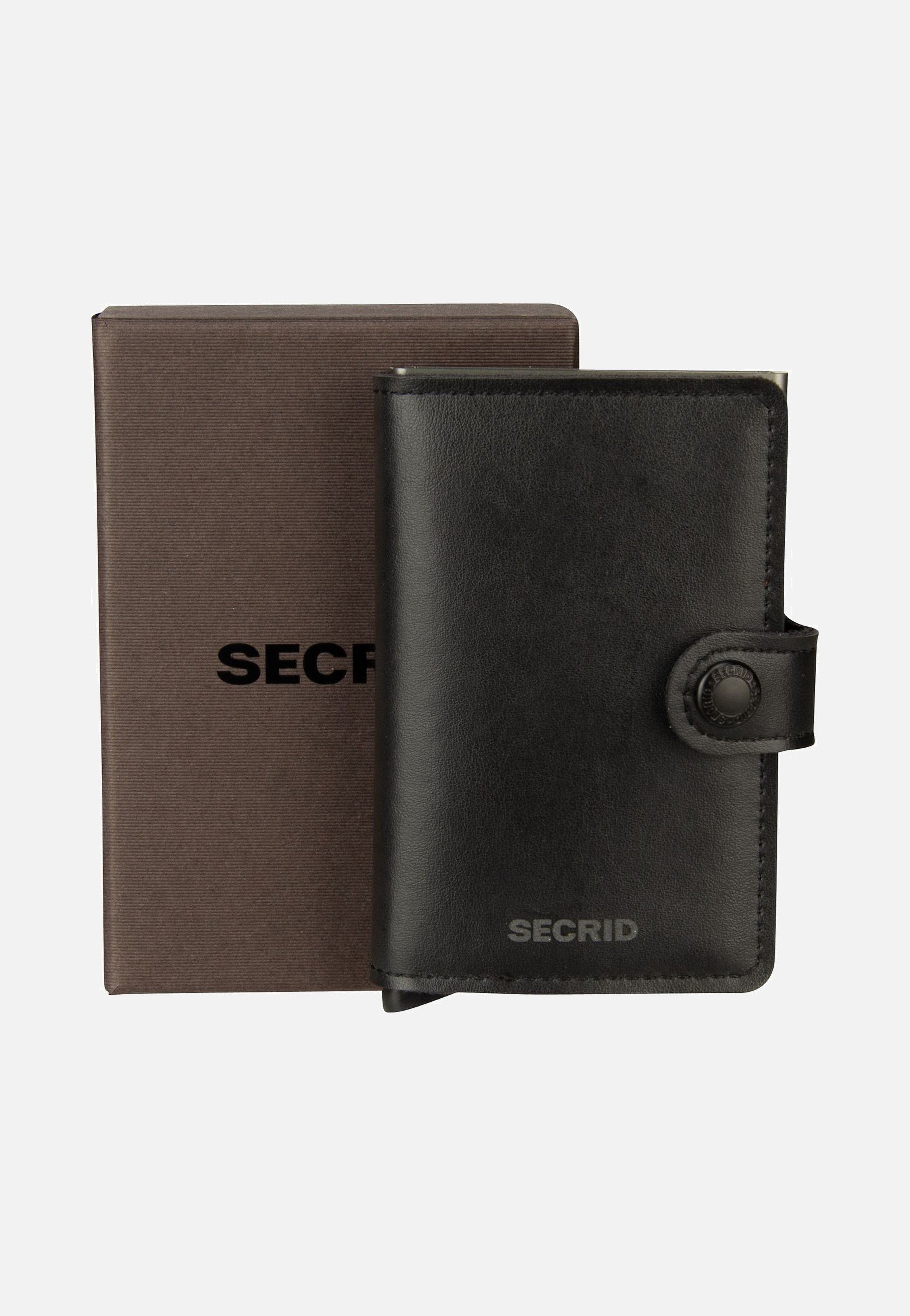 Secrid Miniwallet Mirum Plant-Based Black Portemonnaie