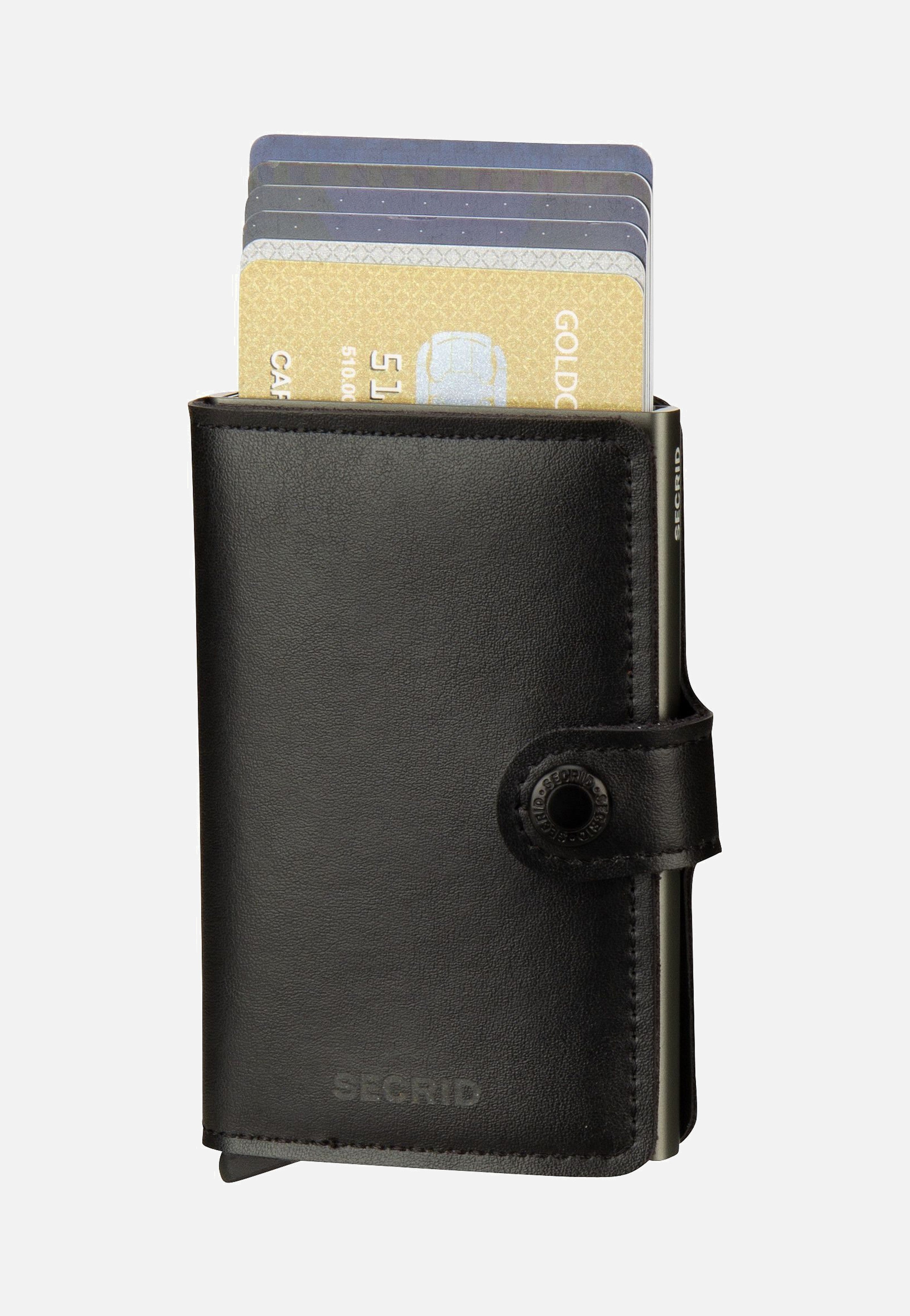 Secrid Miniwallet Mirum Plant-Based Black Portemonnaie