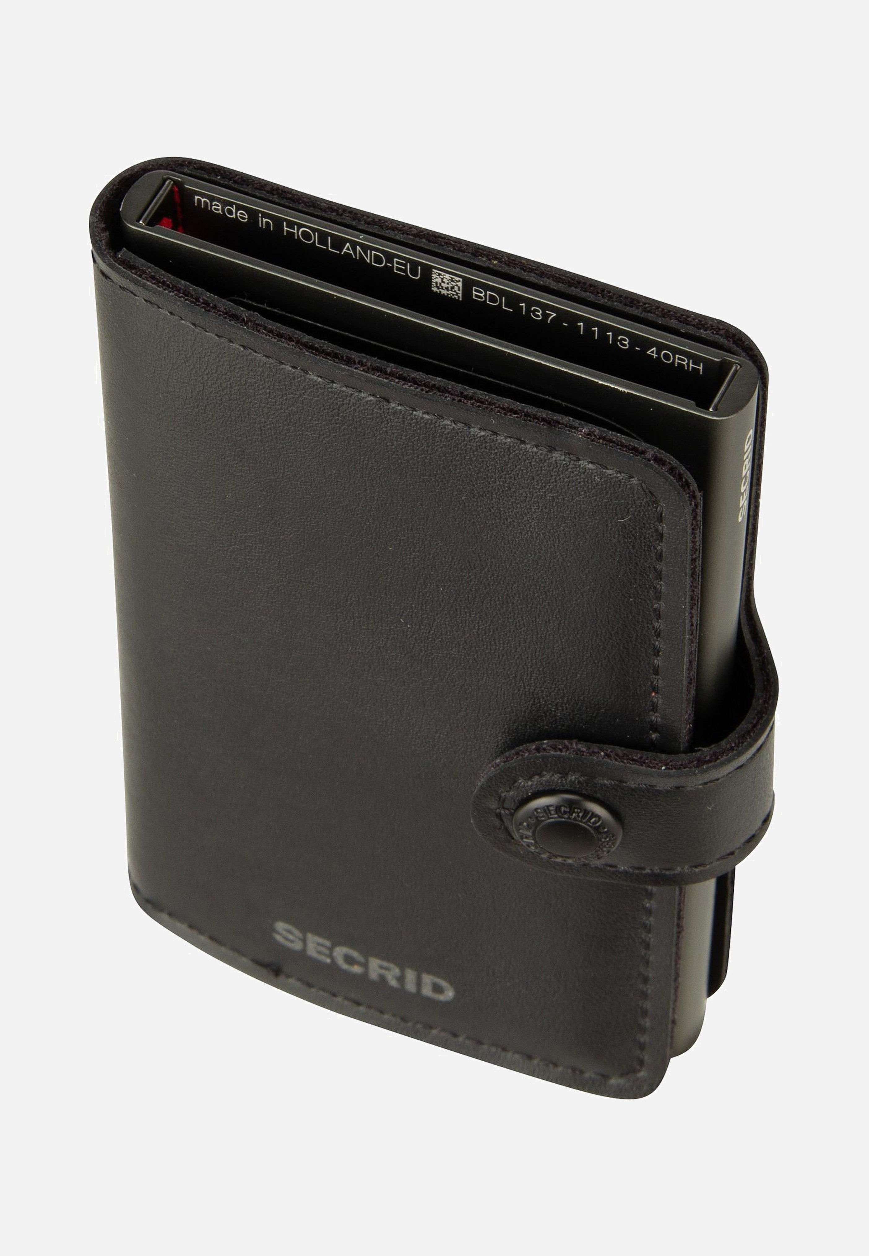 Secrid Miniwallet Mirum Plant-Based Black Portemonnaie
