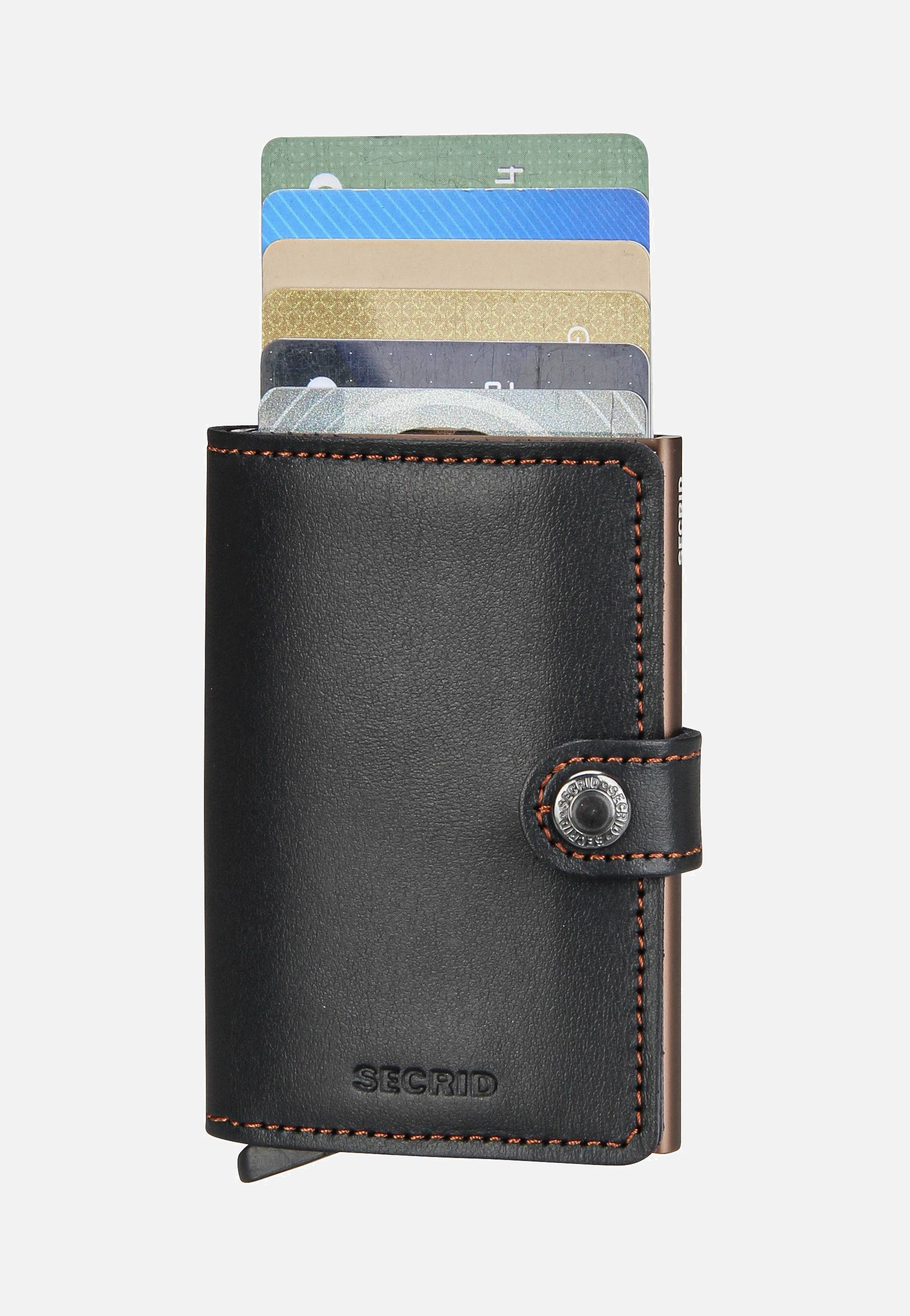 Secrid Miniwallet Original Black-Brown Portemonnaie