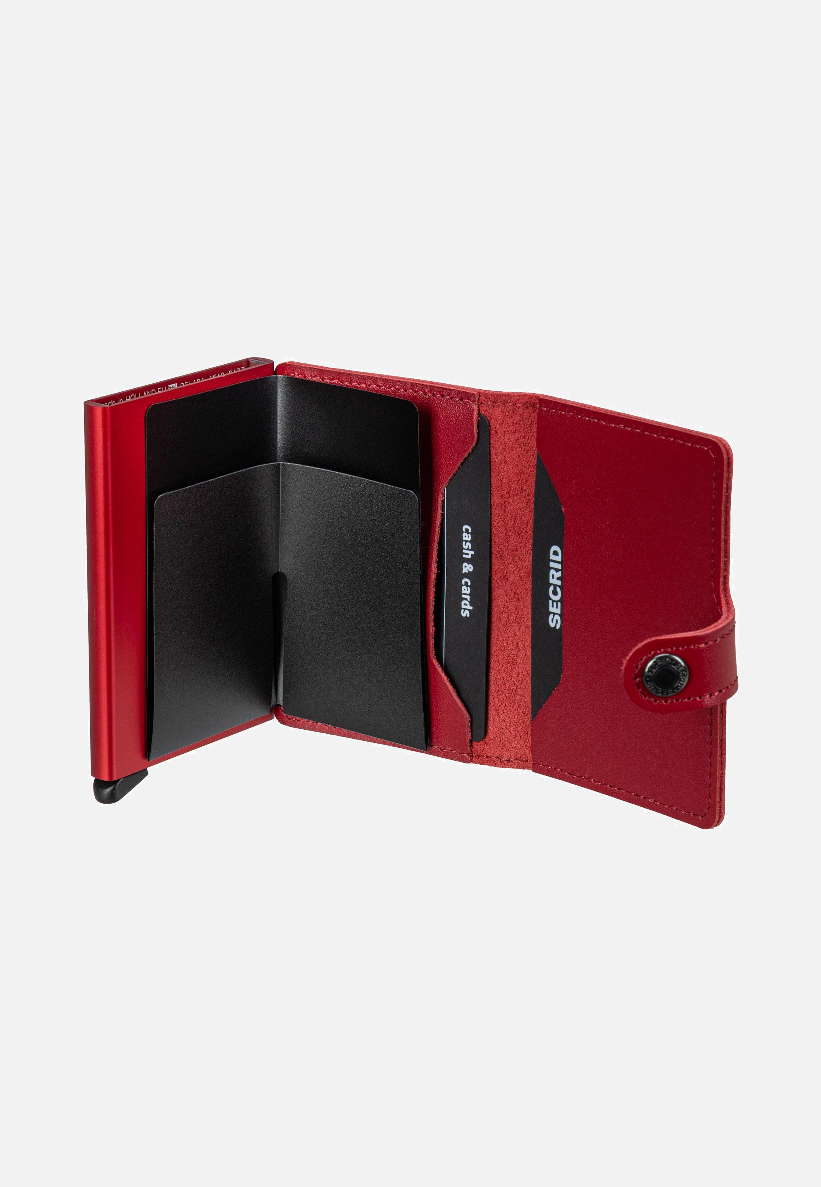 Secrid Miniwallet Original Red-Red Portemonnaie