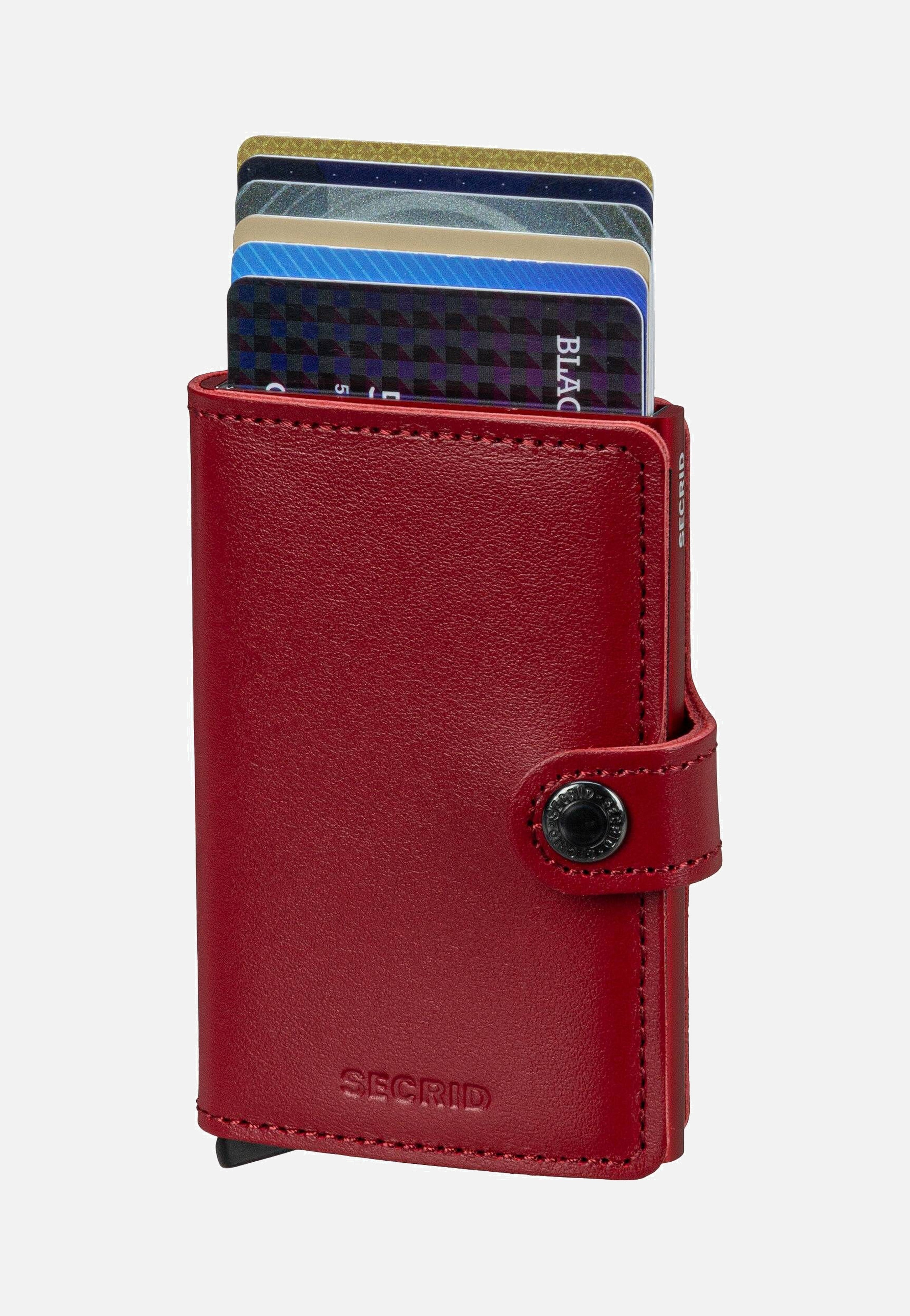 Secrid Miniwallet Original Red-Red Portemonnaie