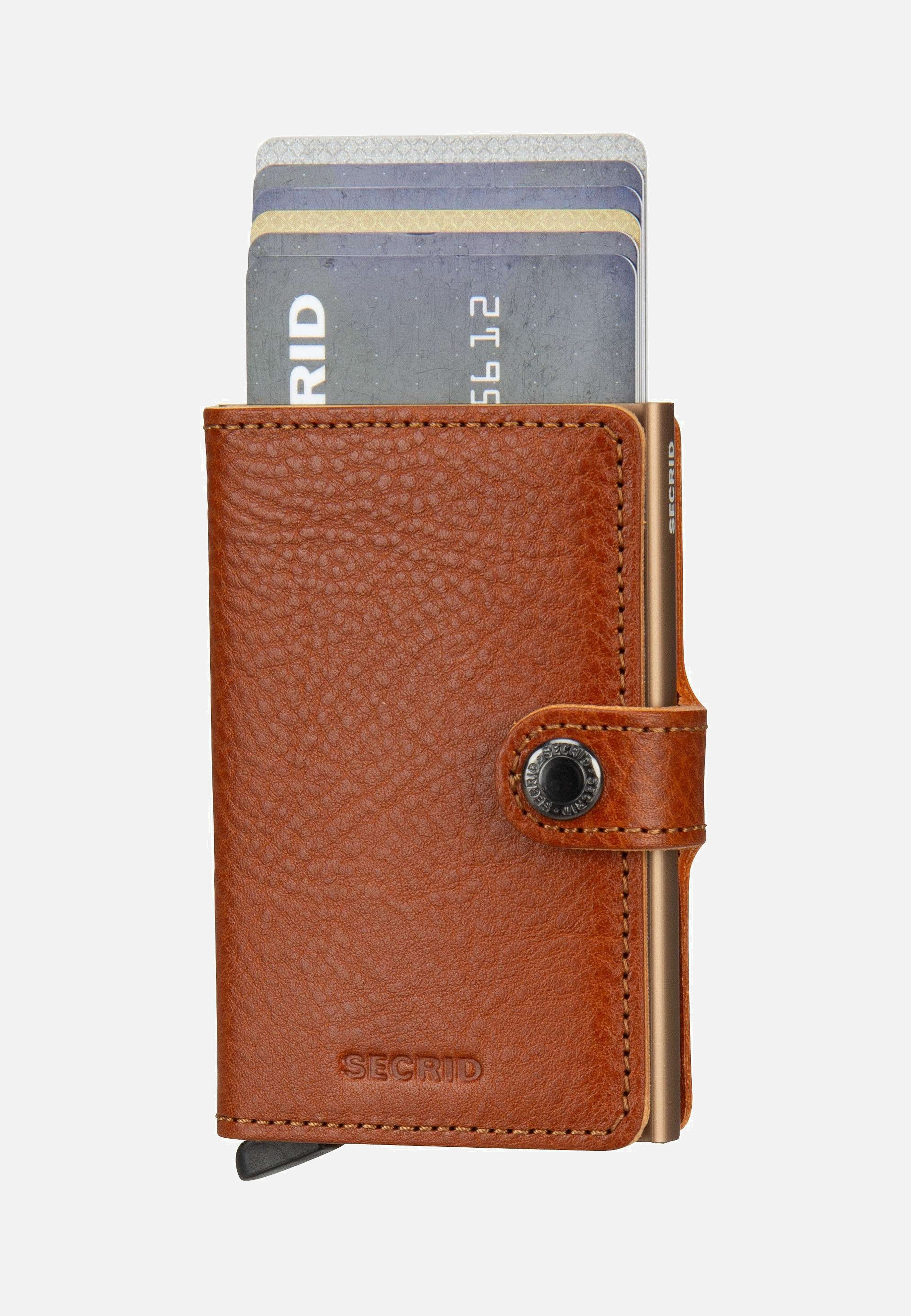 Secrid Miniwallet Veg Tanned Caramello-Sand Portemonnaie