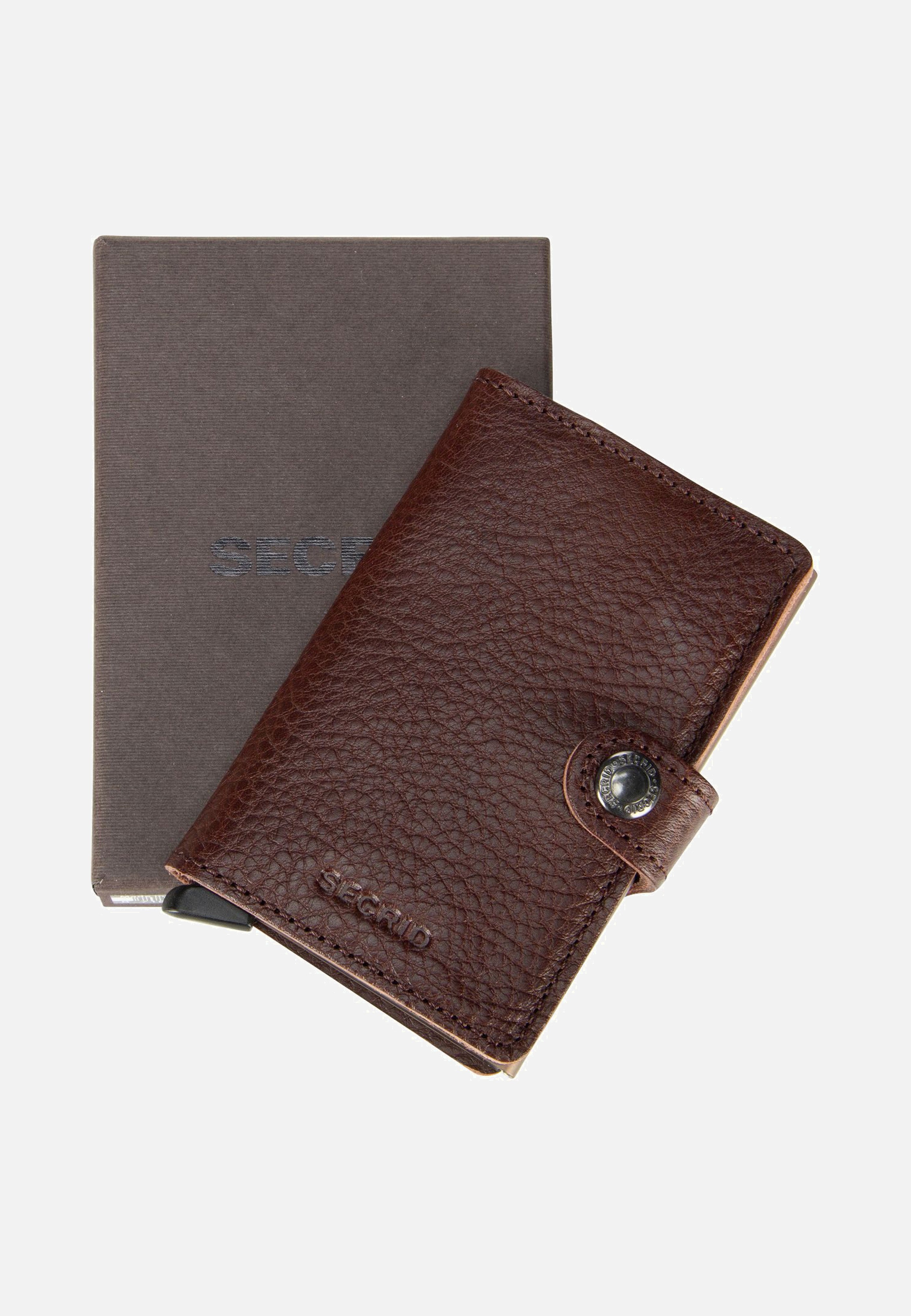 Secrid Miniwallet Veg Tanned Espresso-Brown Portemonnaie