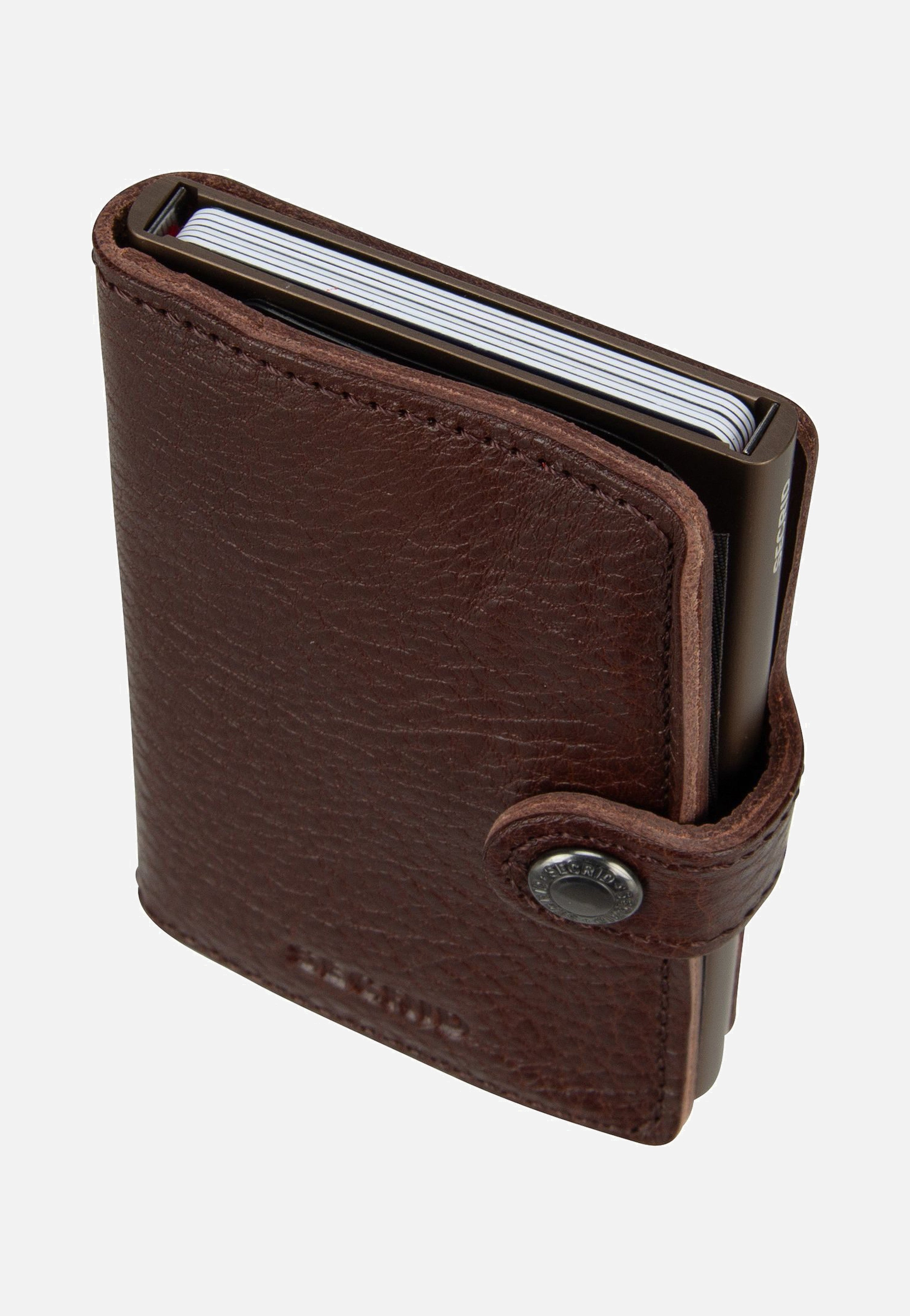 Secrid Miniwallet Veg Tanned Espresso-Brown Portemonnaie
