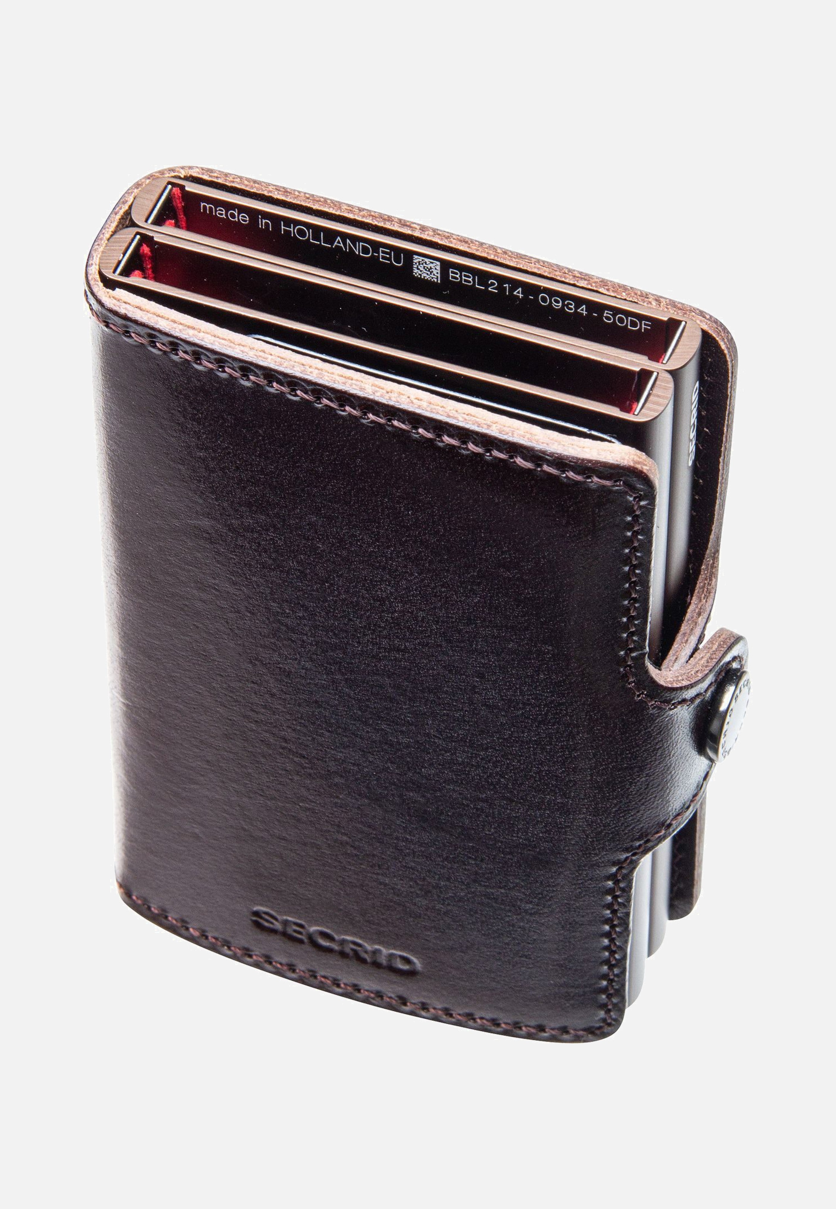 Secrid Premium Twinwallet Dusk Dark Brown Portemonnaie