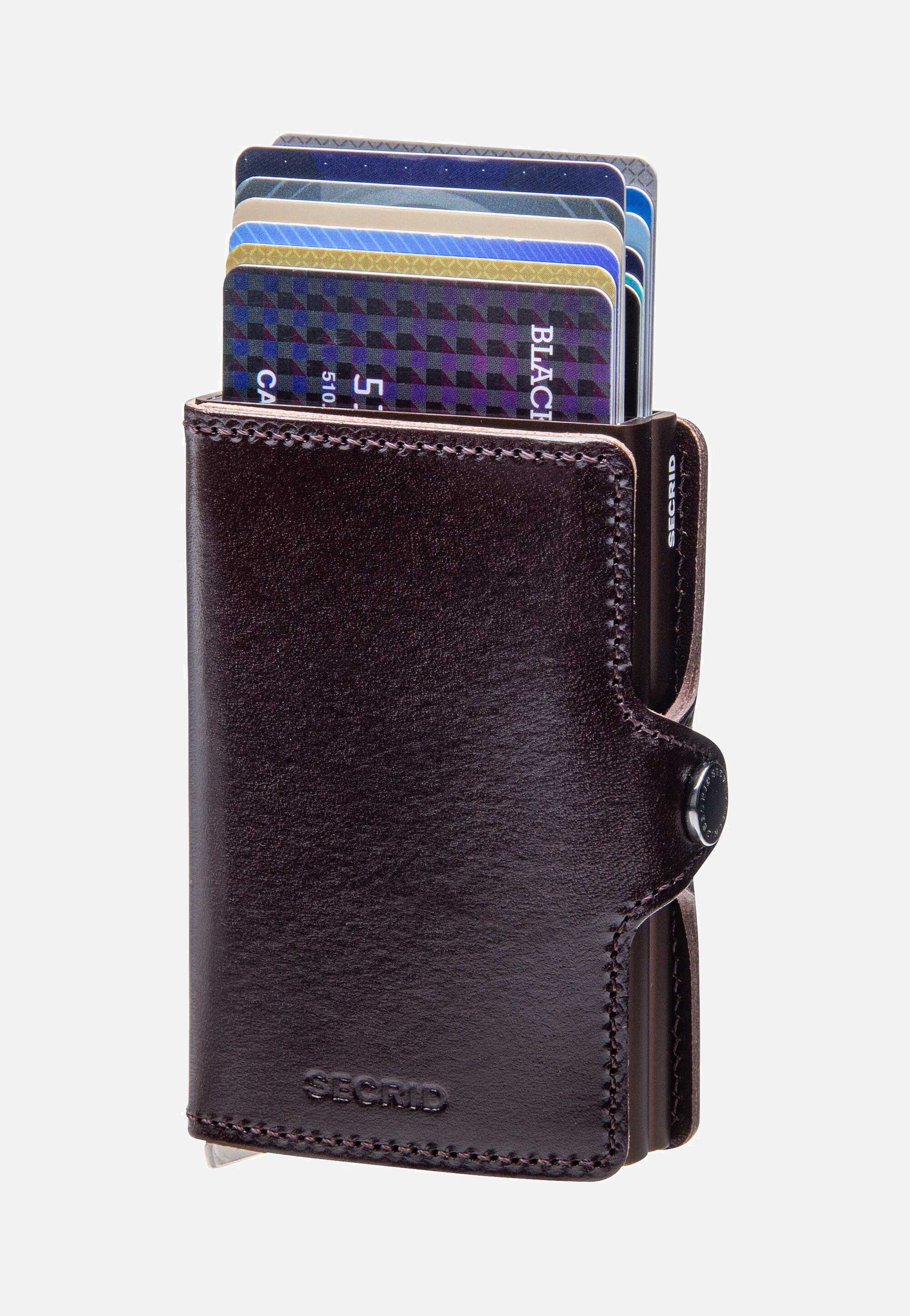 Secrid Premium Twinwallet Dusk Dark Brown Portemonnaie