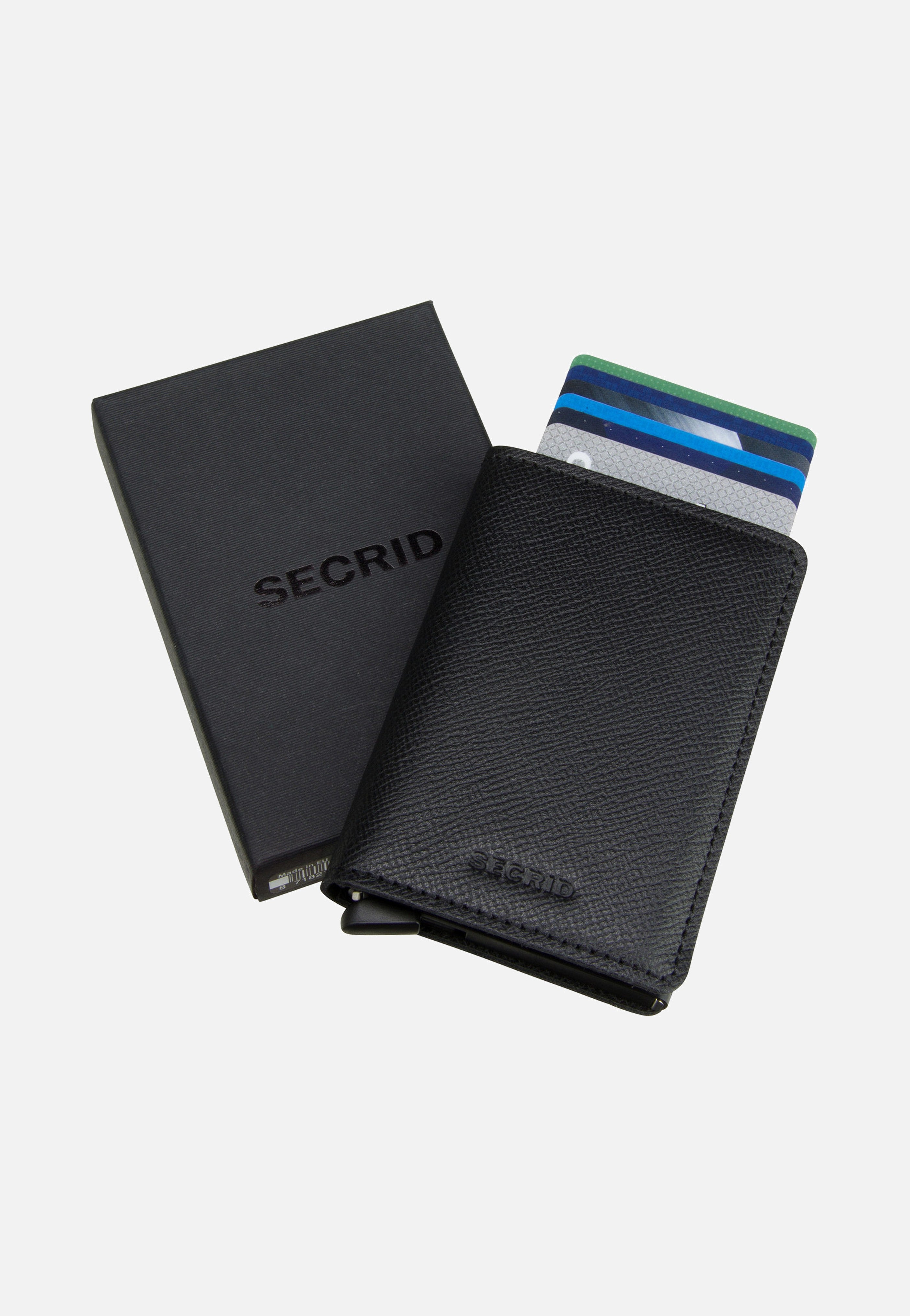 Secrid Slimwallet Crisple Black Card Holder