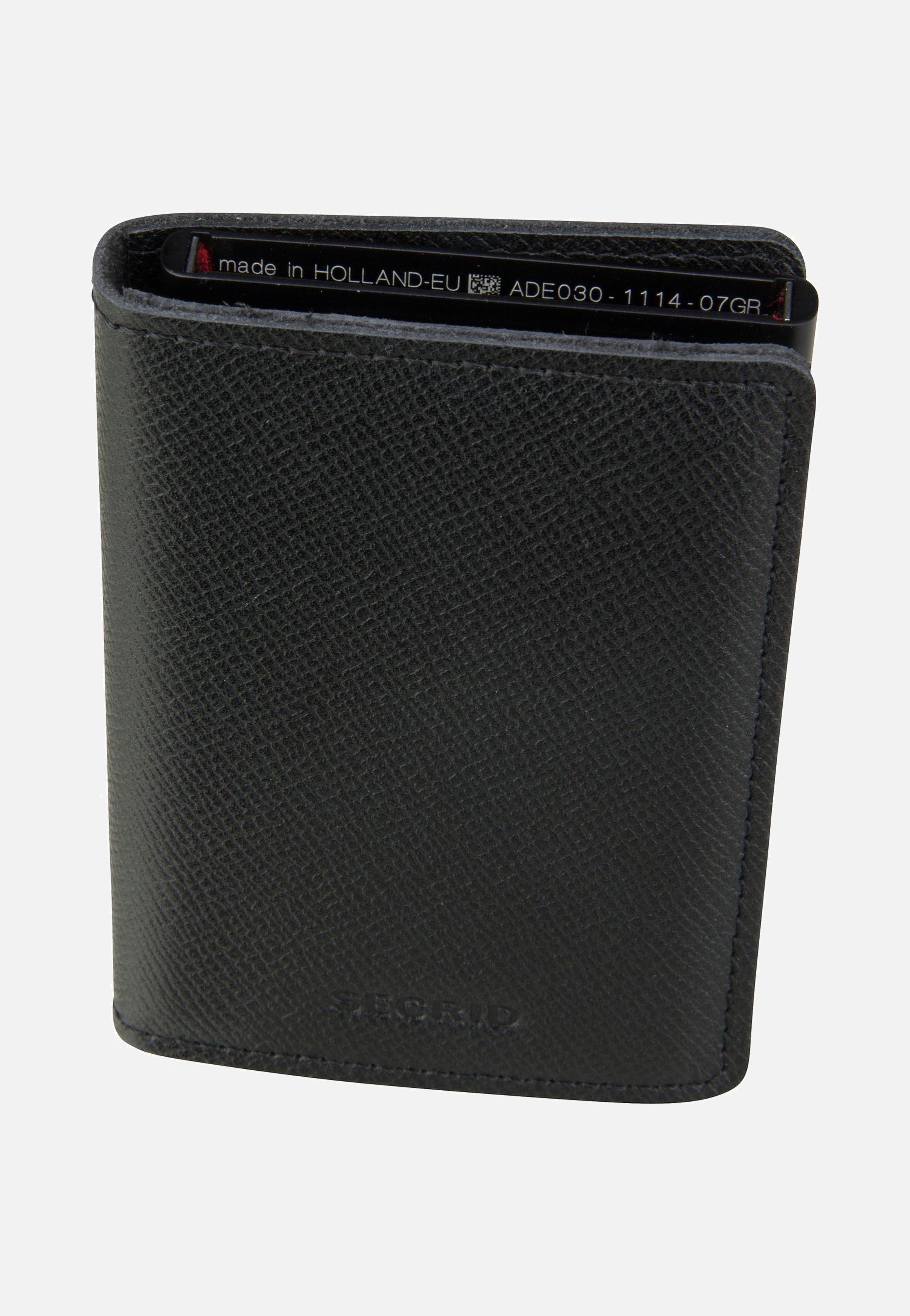 Secrid Slimwallet Crisple Black Card Holder