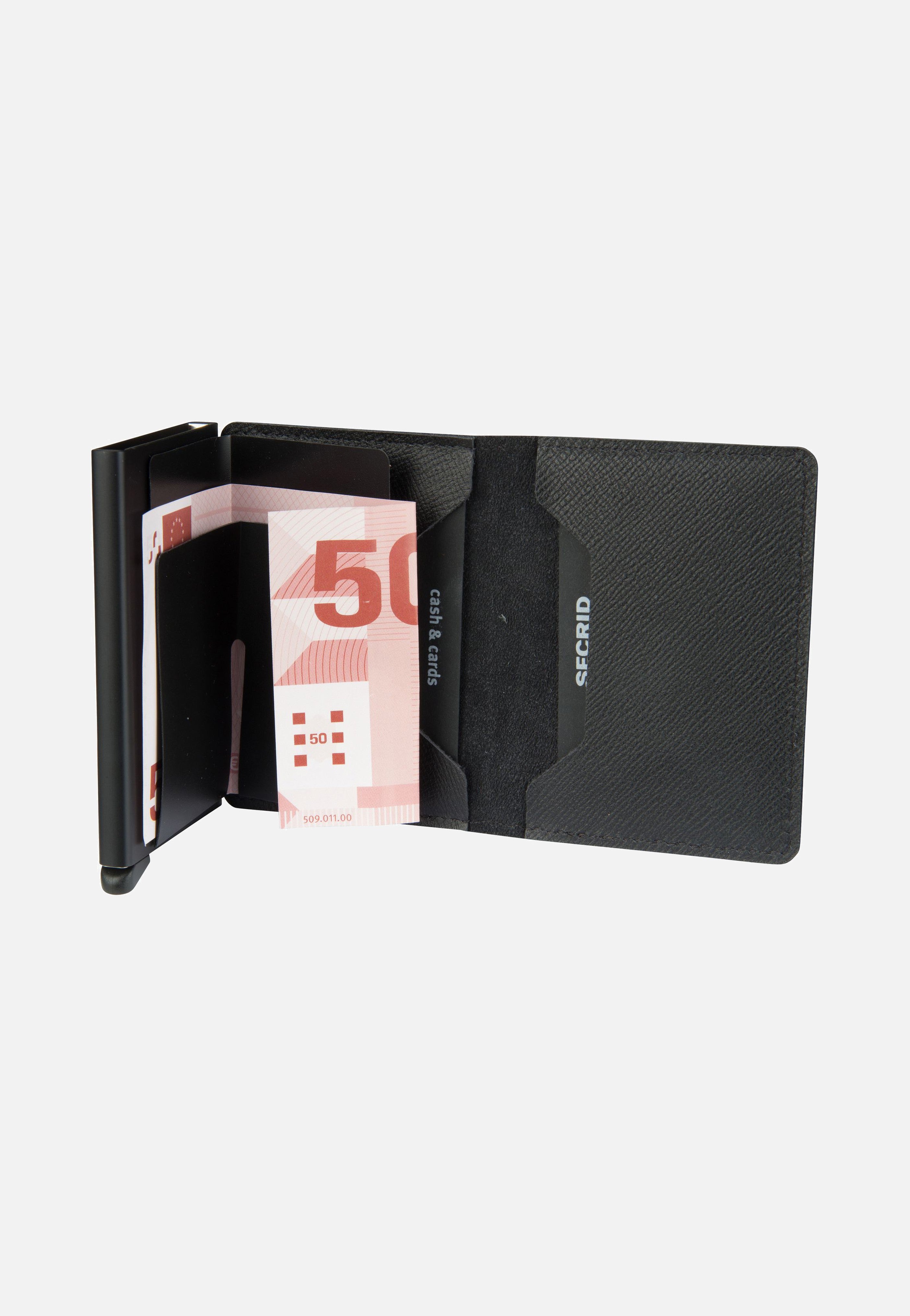 Secrid Slimwallet Crisple Black Card Holder