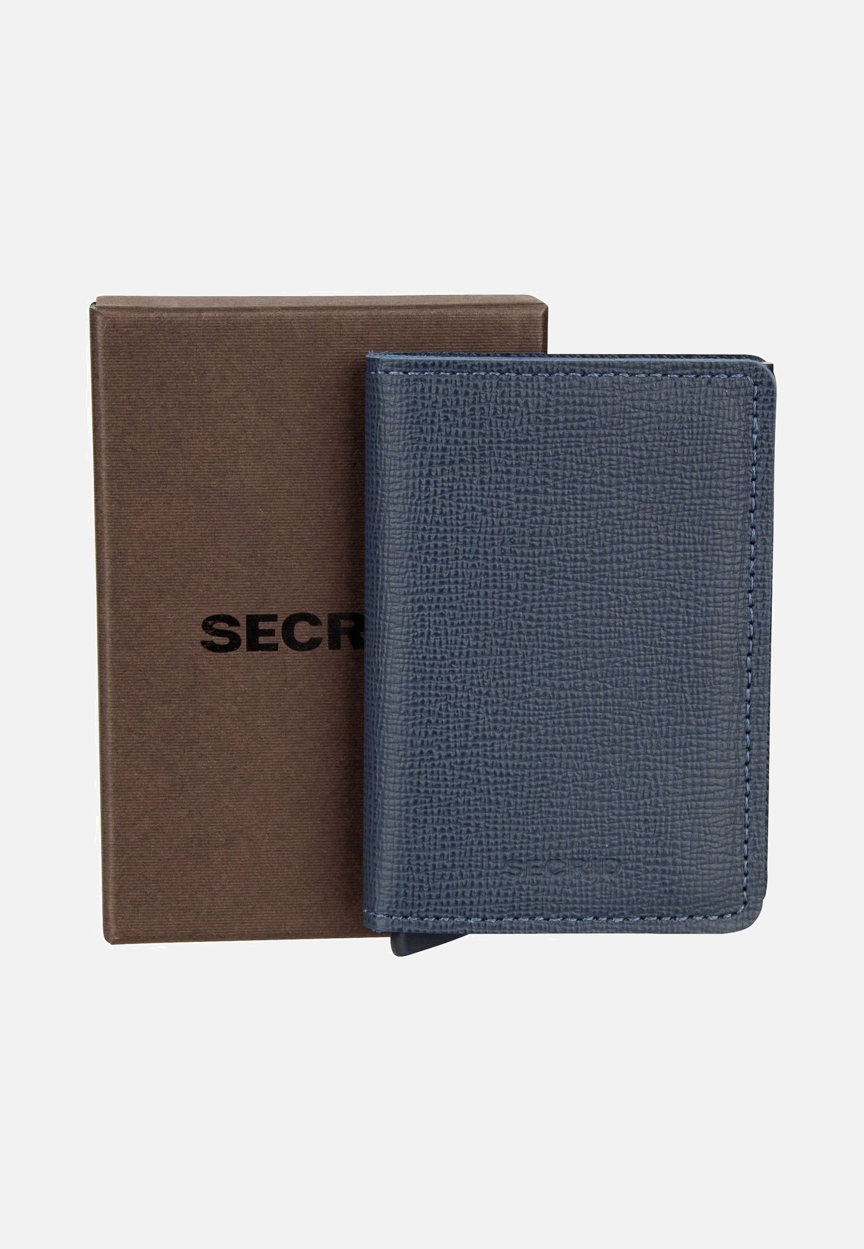 Secrid Slimwallet Crisple Navy Card Holder