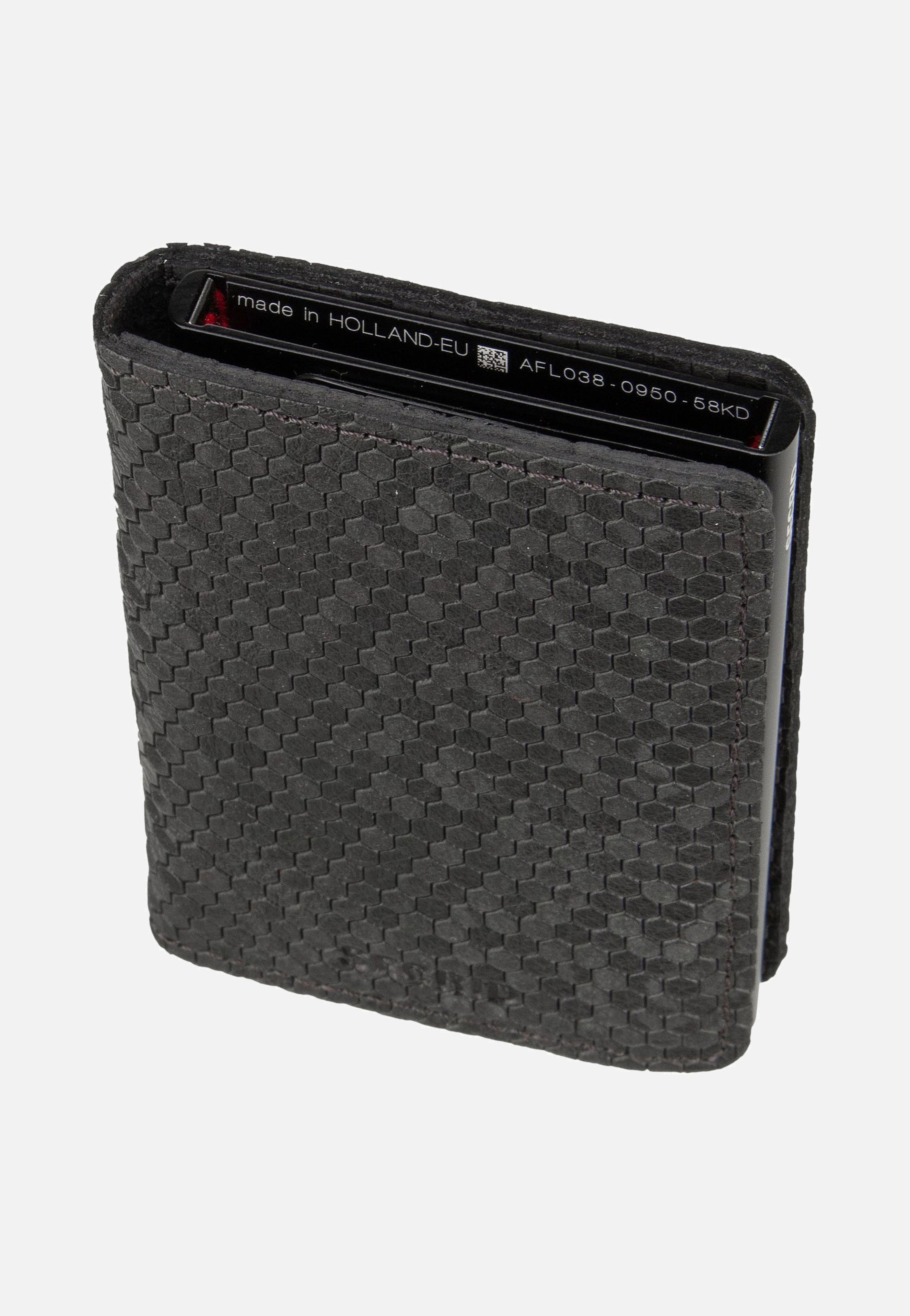 Secrid Slimwallet Hexagon Black Portemonnaie