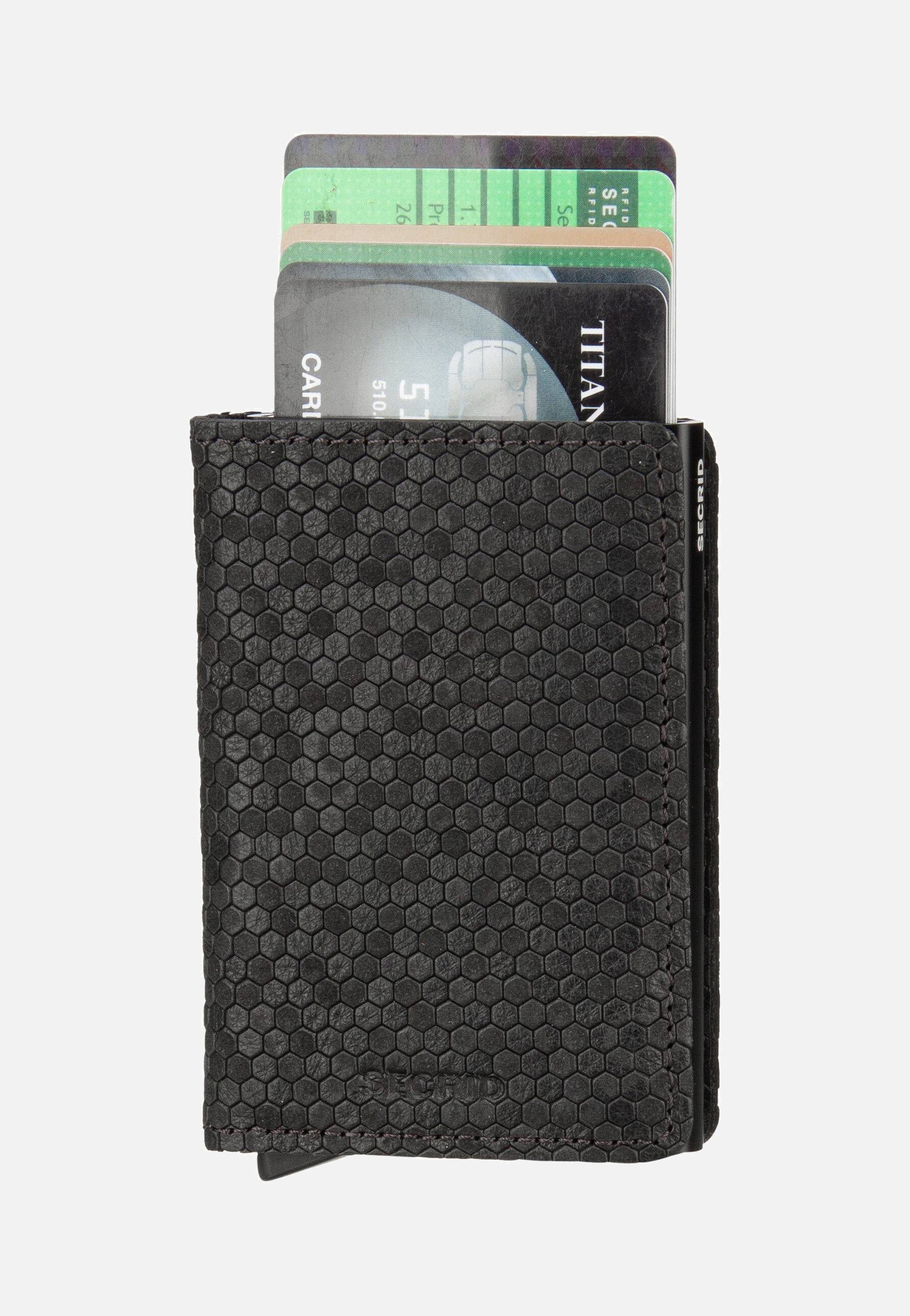 Secrid Slimwallet Hexagon Black Portemonnaie
