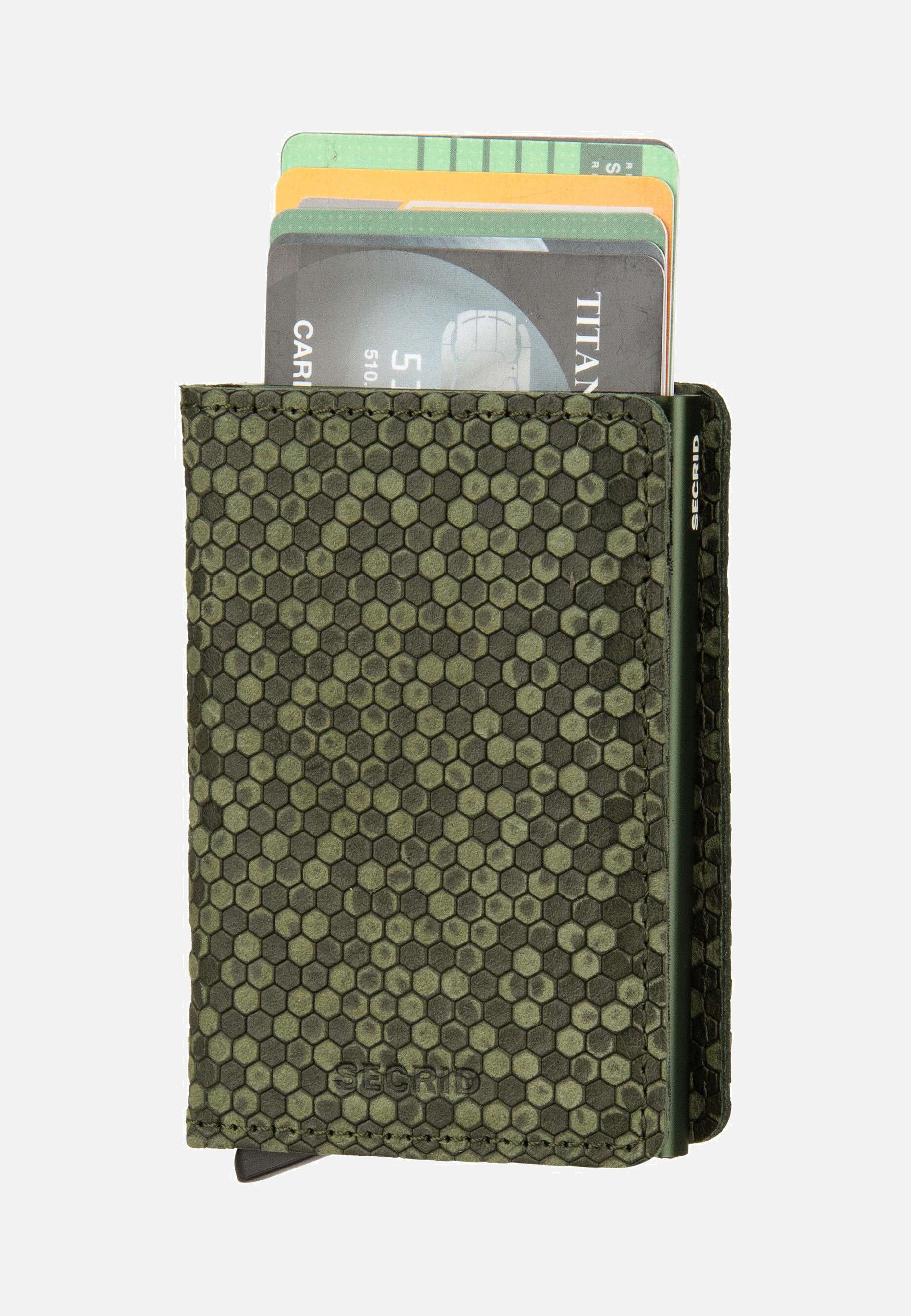 Secrid Slimwallet Hexagon Green Portemonnaie