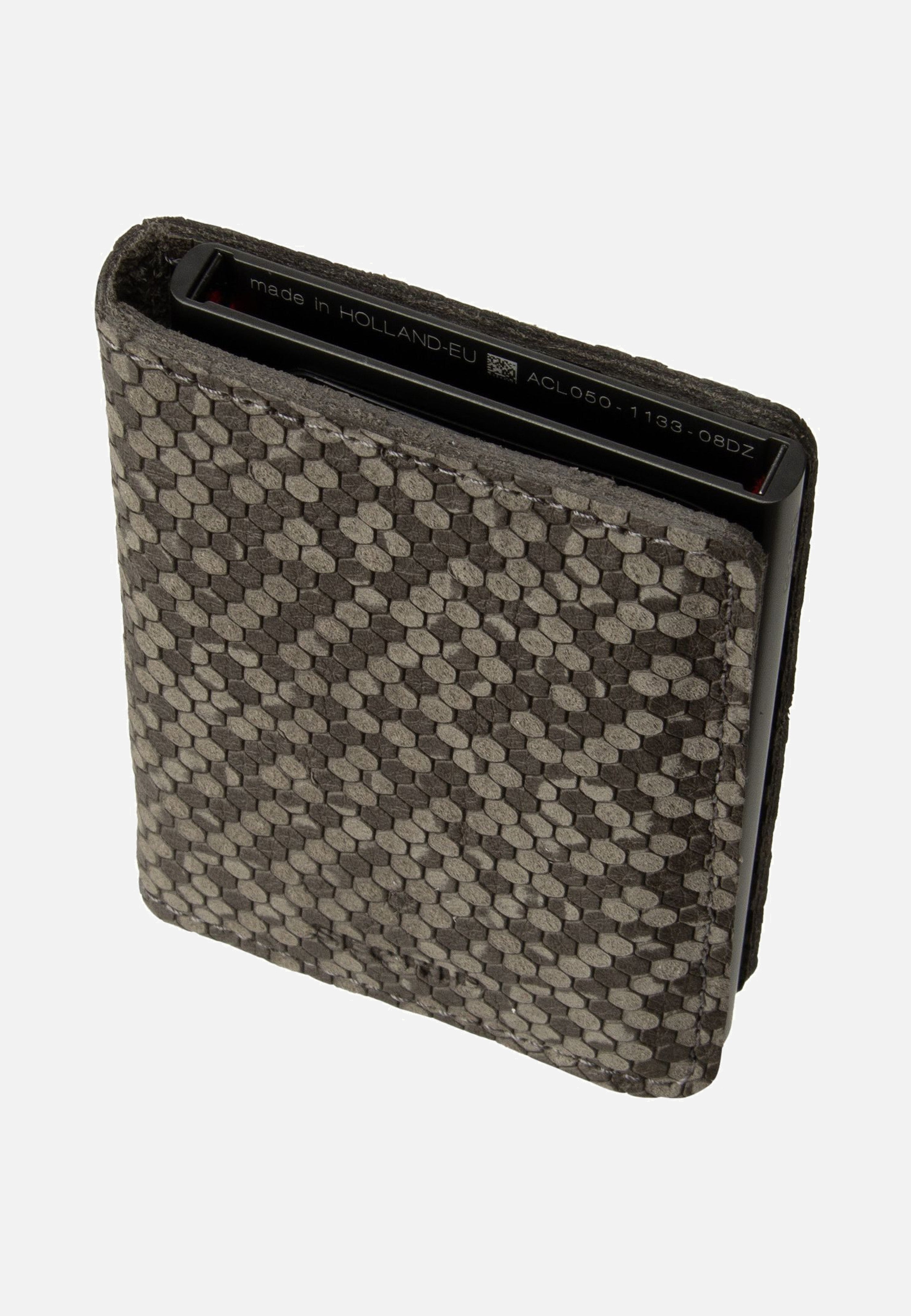 Secrid Slimwallet Hexagon Grey Portemonnaie