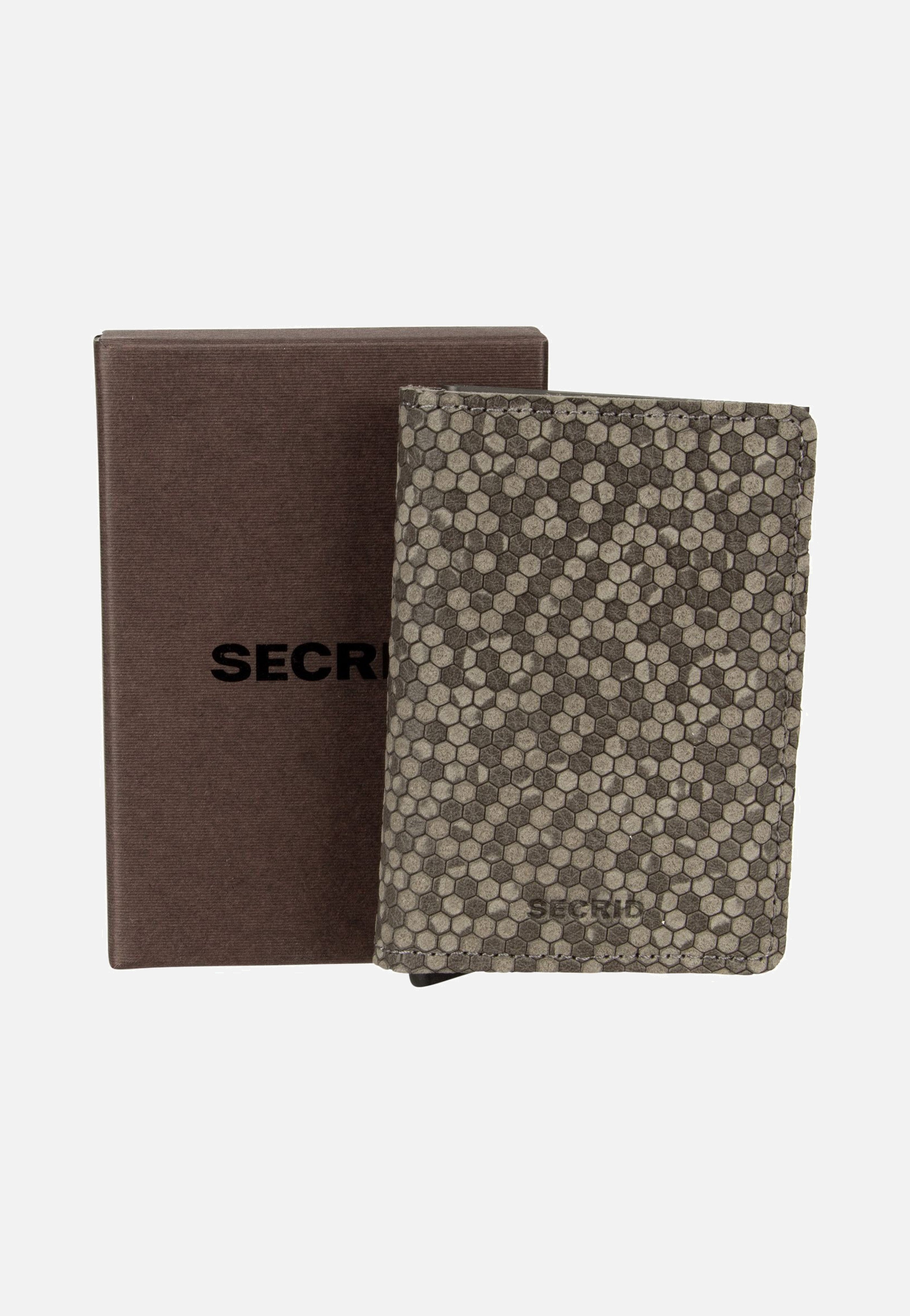 Secrid Slimwallet Hexagon Grey Portemonnaie