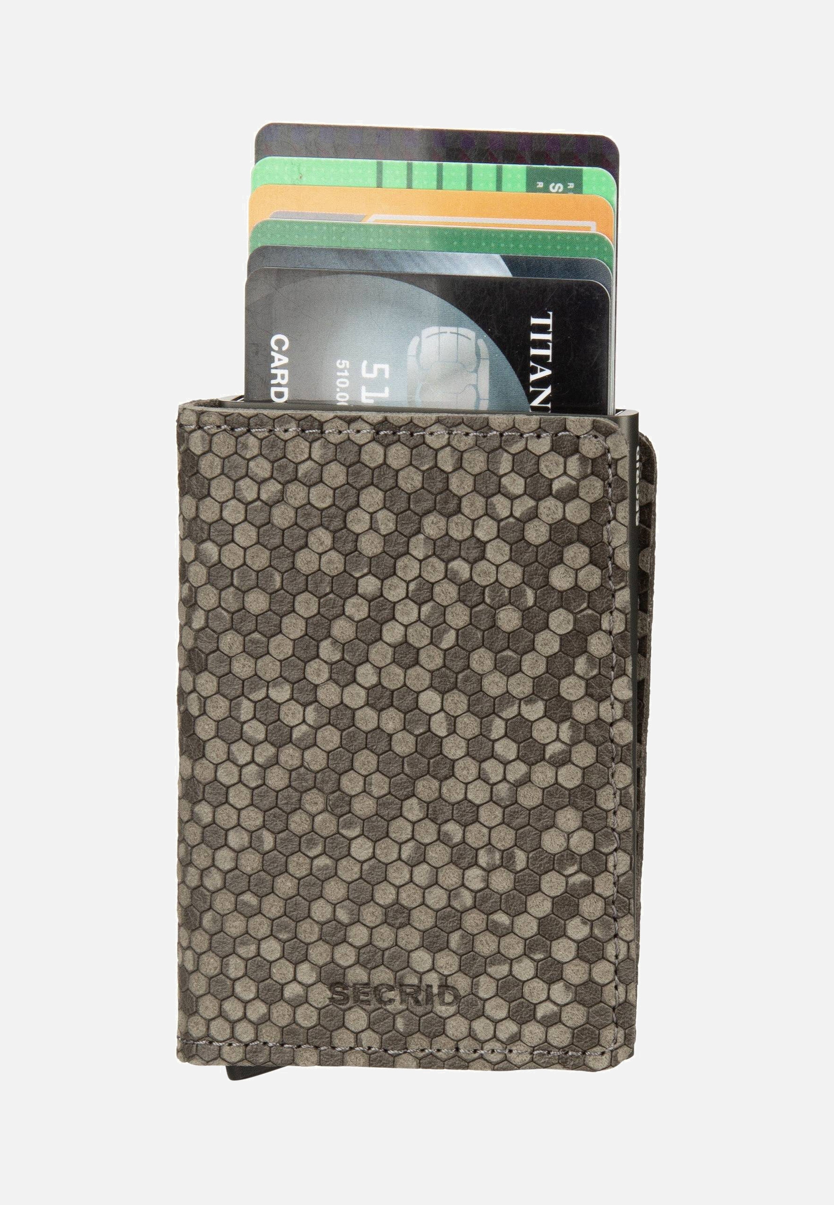 Secrid Slimwallet Hexagon Grey Portemonnaie